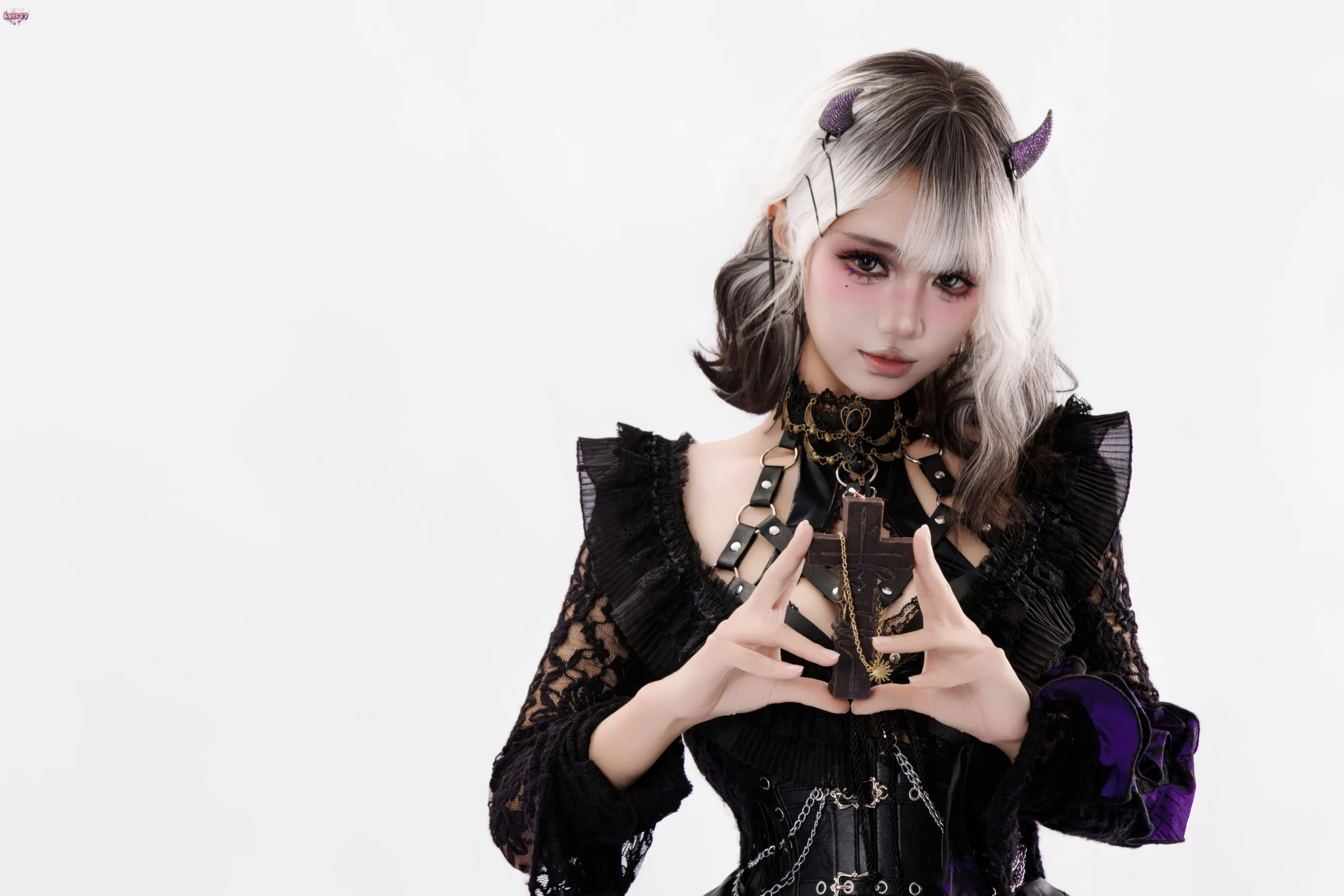 柒柒要乖哦 - 魔女盛宴 - 第 3 张高清写真大赏
