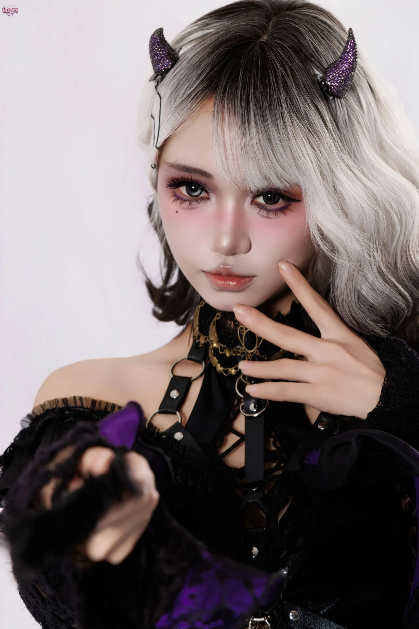 柒柒要乖哦 - 魔女盛宴 - 第 6 张高清写真大赏