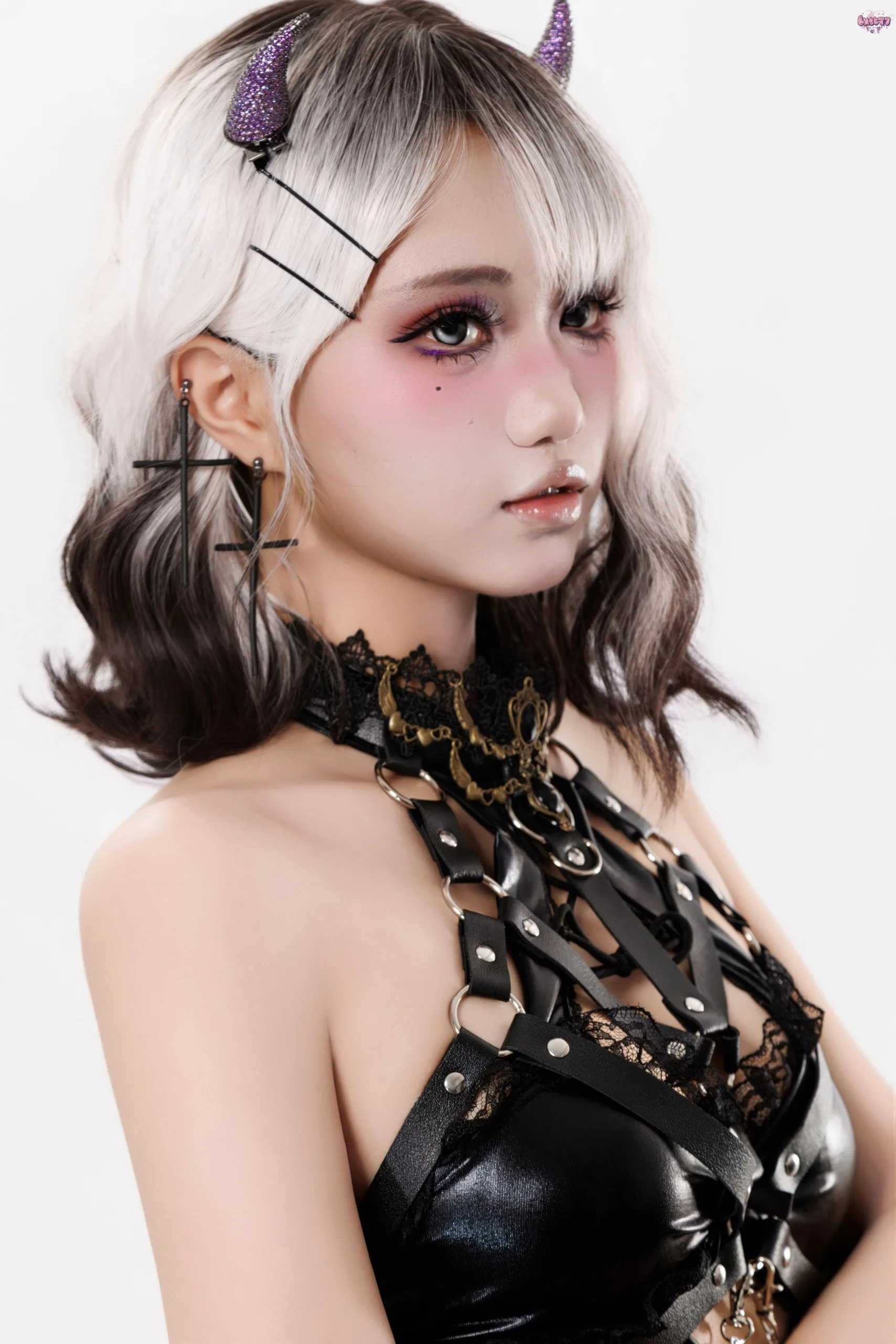 柒柒要乖哦 - 魔女盛宴 - 第 9 张高清写真大赏
