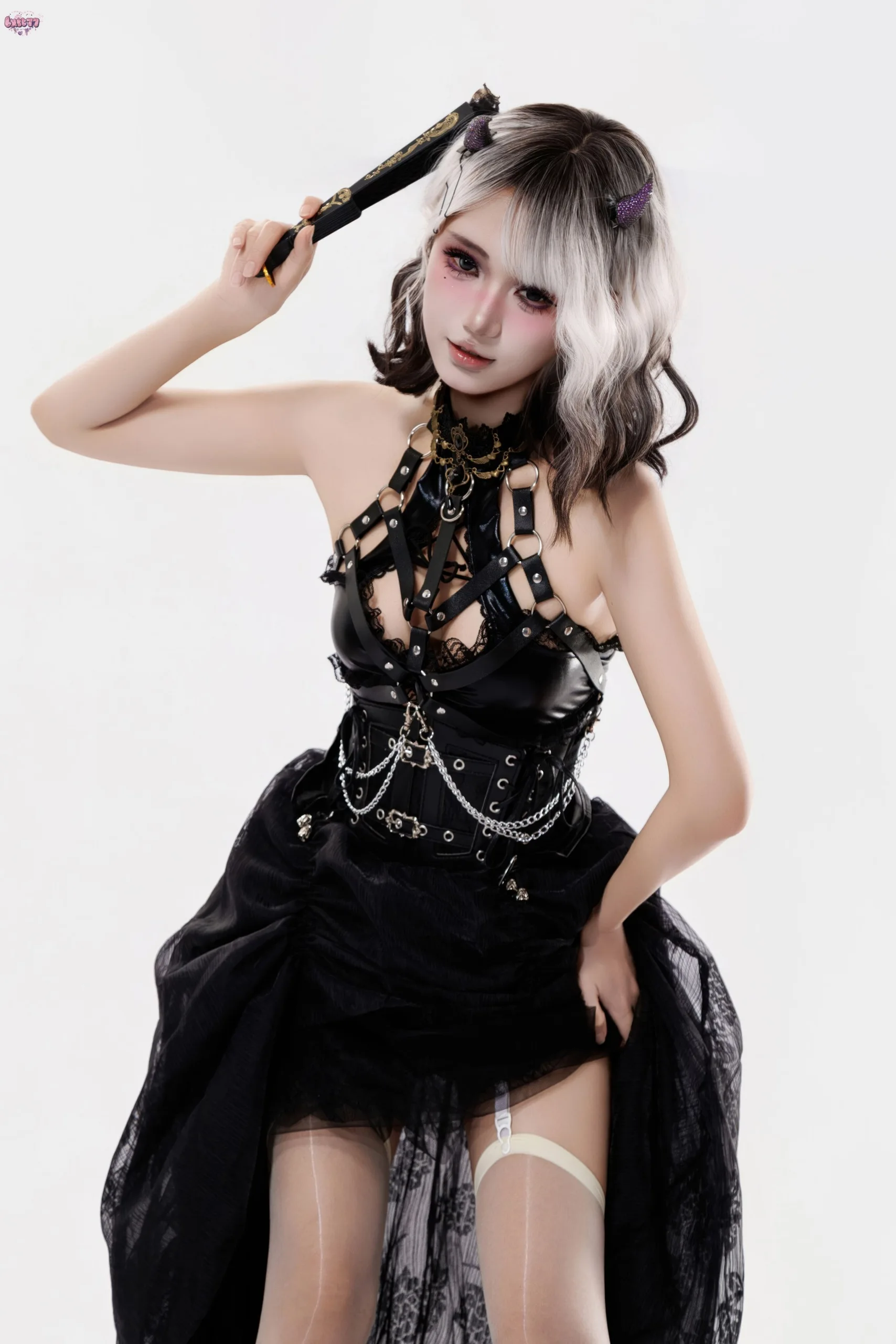 柒柒要乖哦 - 魔女盛宴 - 第 11 张高清写真大赏