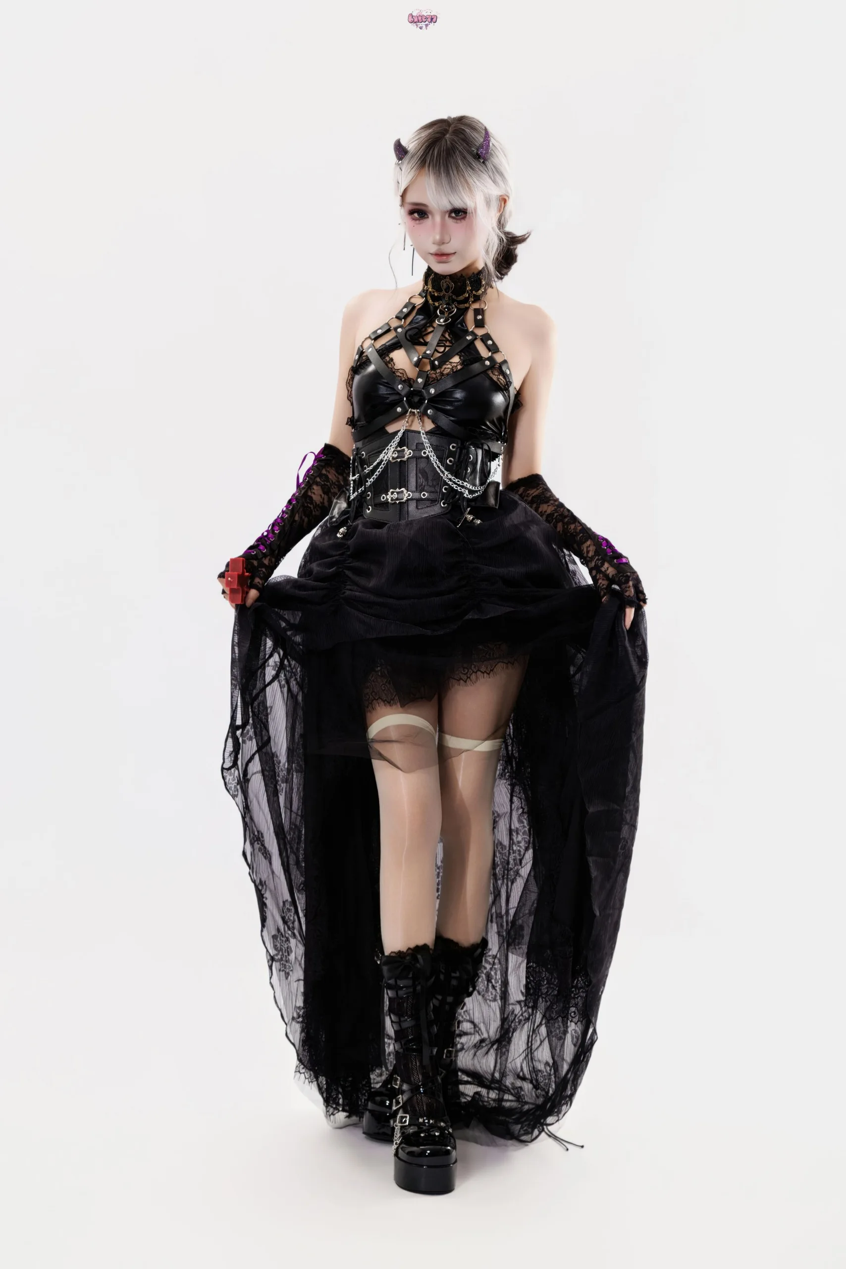 柒柒要乖哦 - 魔女盛宴 - 第 16 张高清写真大赏