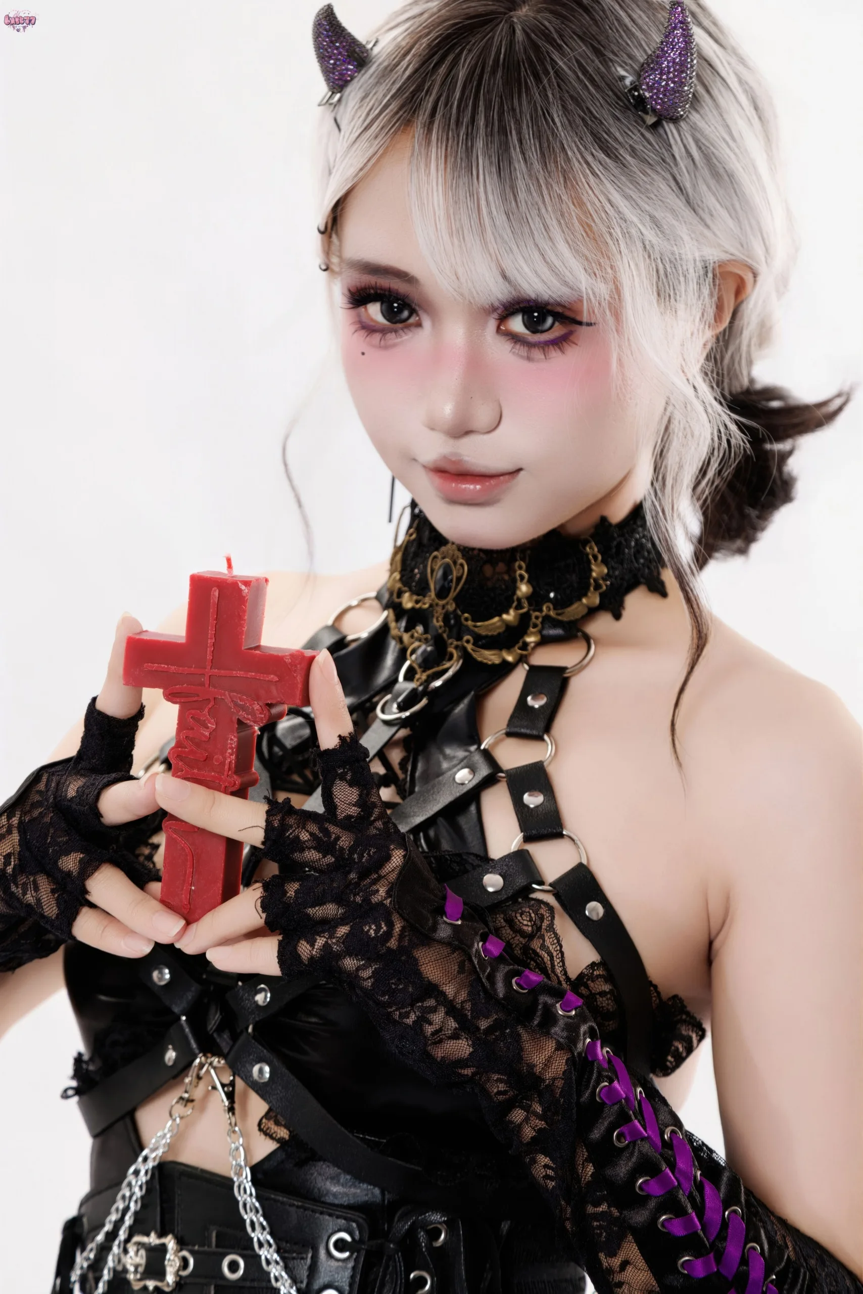 柒柒要乖哦 - 魔女盛宴 - 第 18 张高清写真大赏