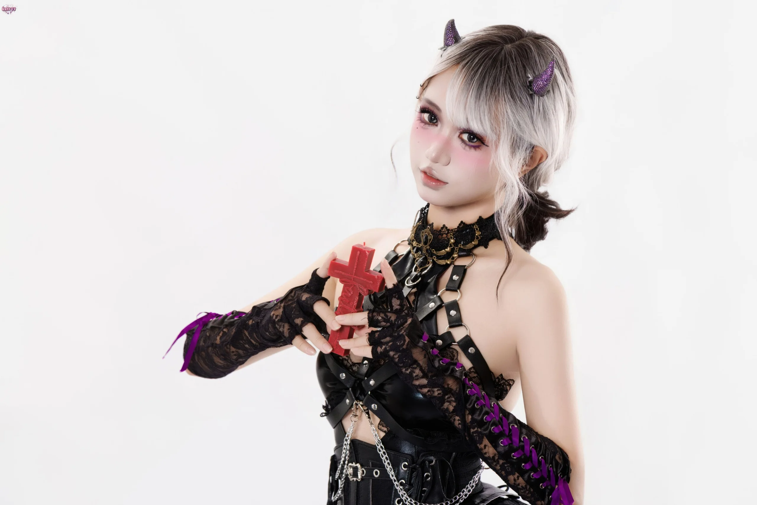 柒柒要乖哦 - 魔女盛宴 - 第 19 张高清写真大赏