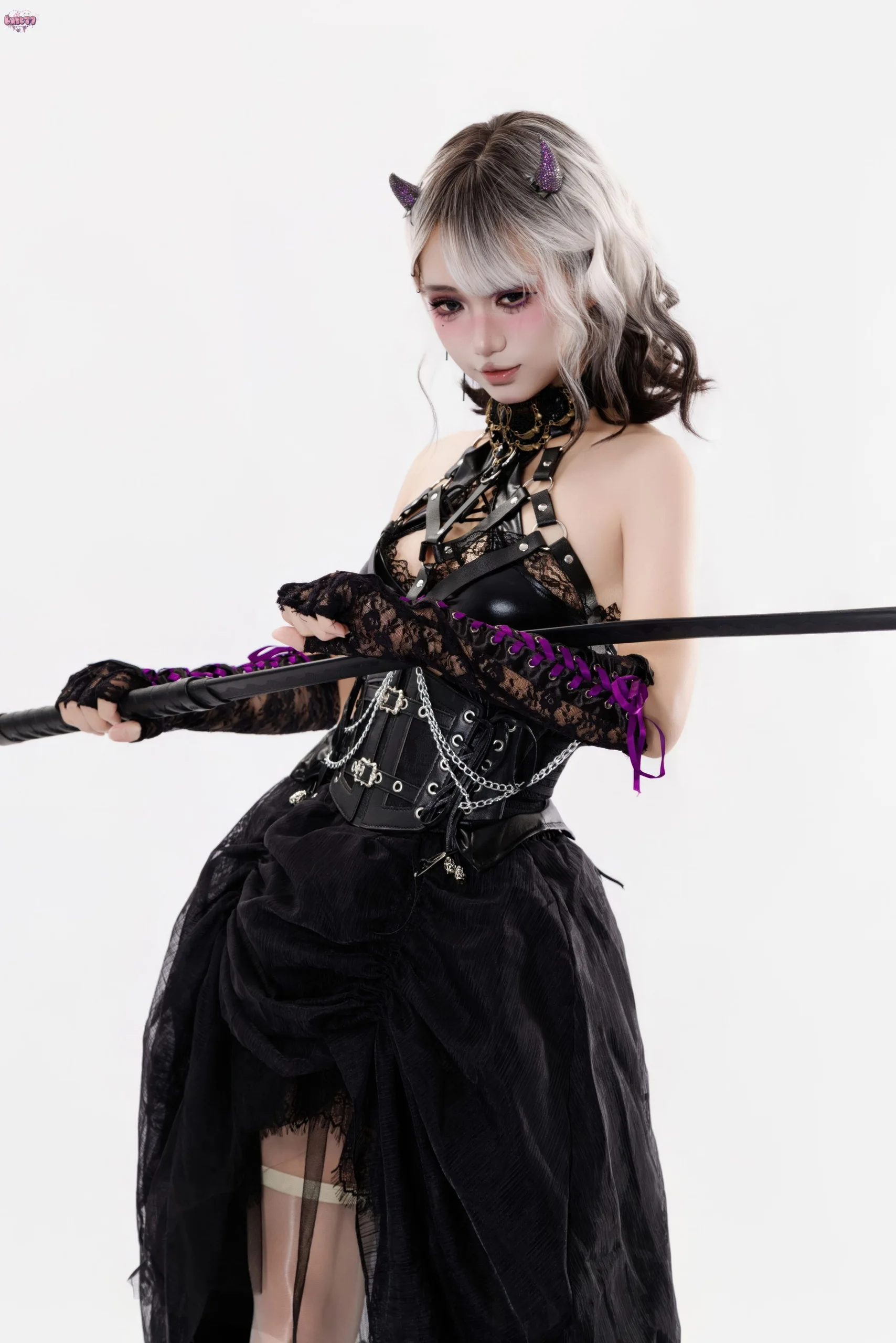 柒柒要乖哦 - 魔女盛宴 - 第 22 张高清写真大赏