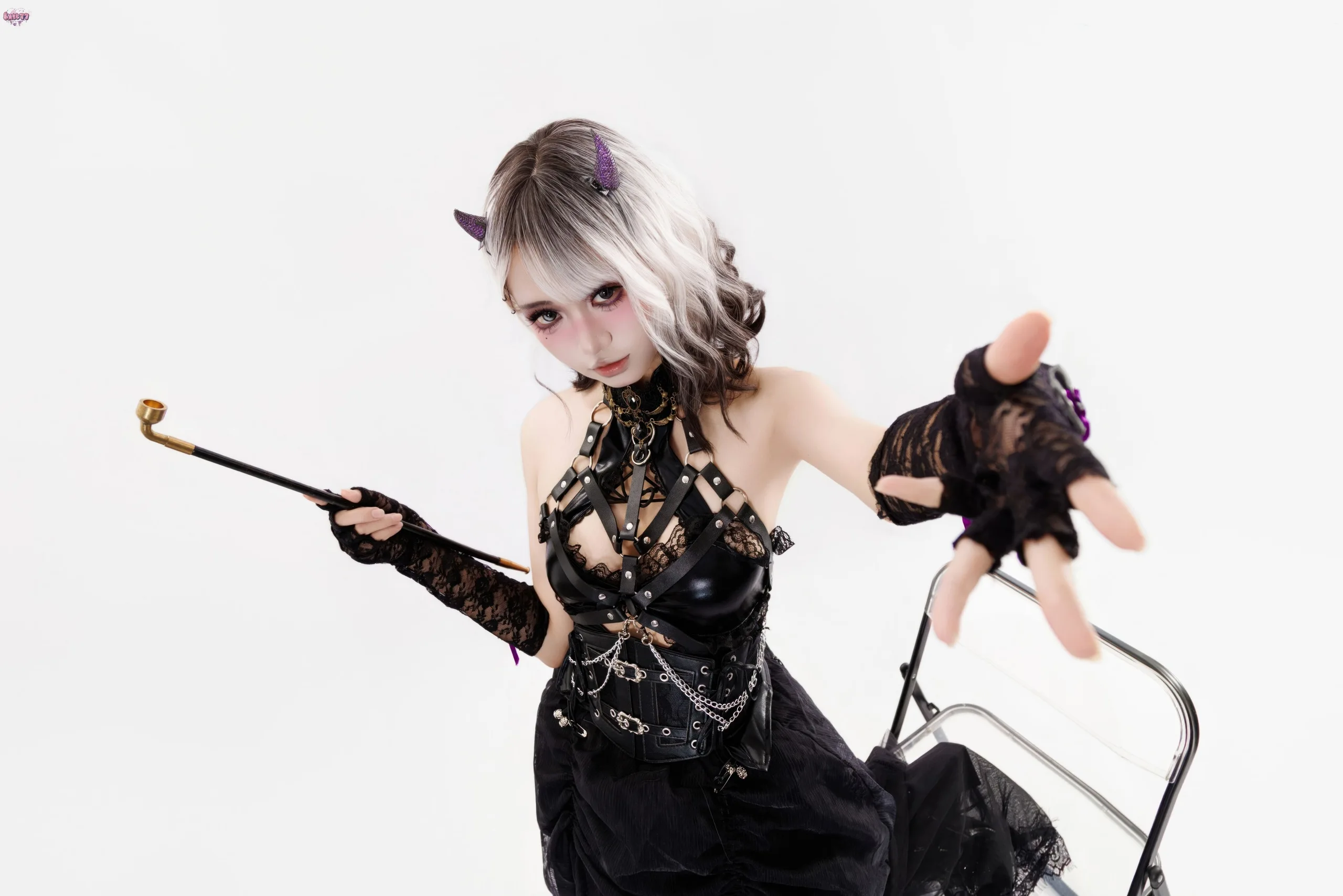 柒柒要乖哦 - 魔女盛宴 - 第 26 张高清写真大赏