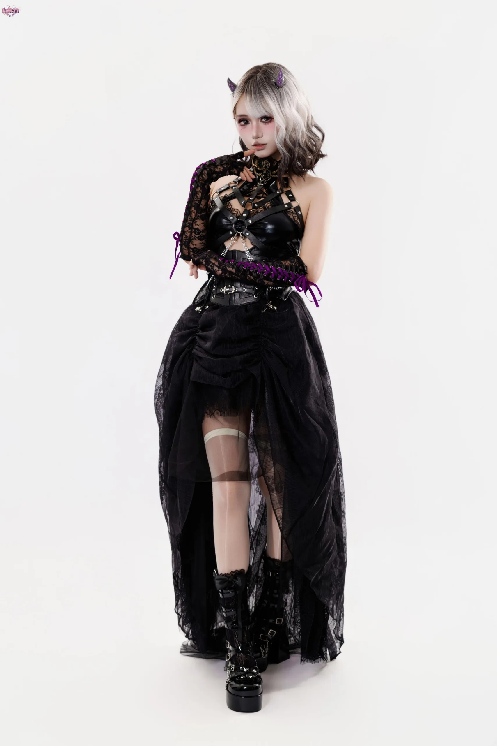柒柒要乖哦 - 魔女盛宴 - 第 28 张高清写真大赏