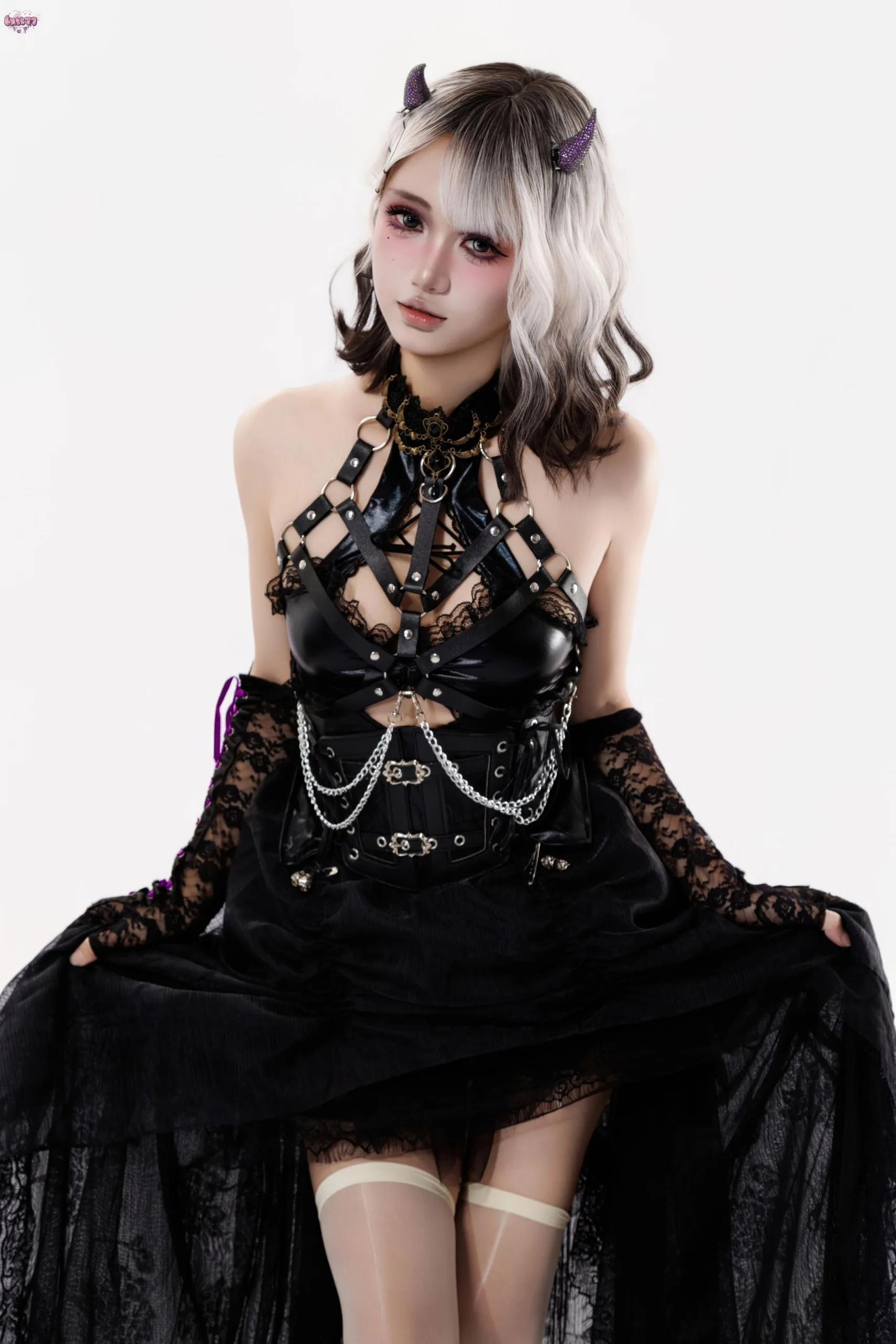 柒柒要乖哦 - 魔女盛宴 - 第 29 张高清写真大赏