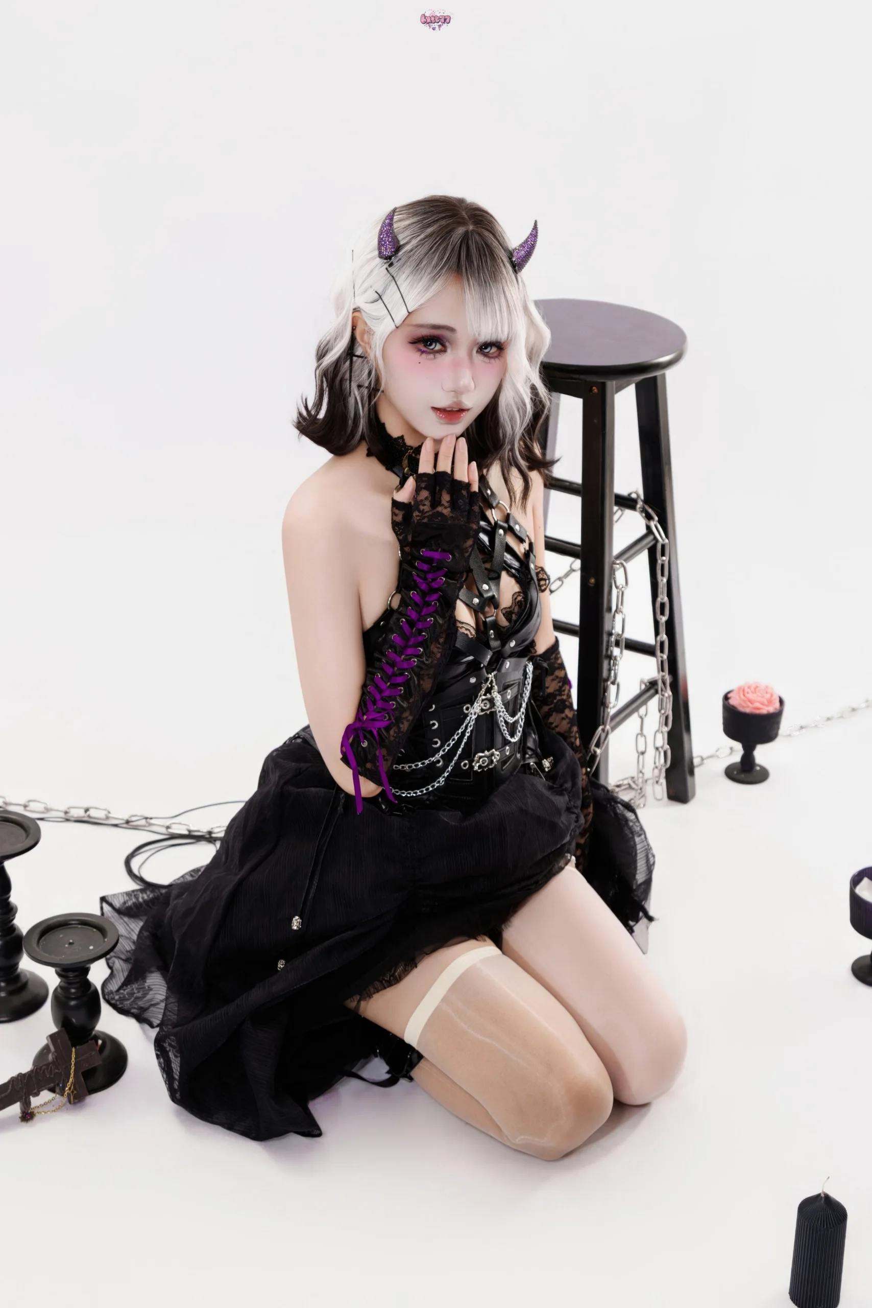 柒柒要乖哦 - 魔女盛宴 - 第 31 张高清写真大赏