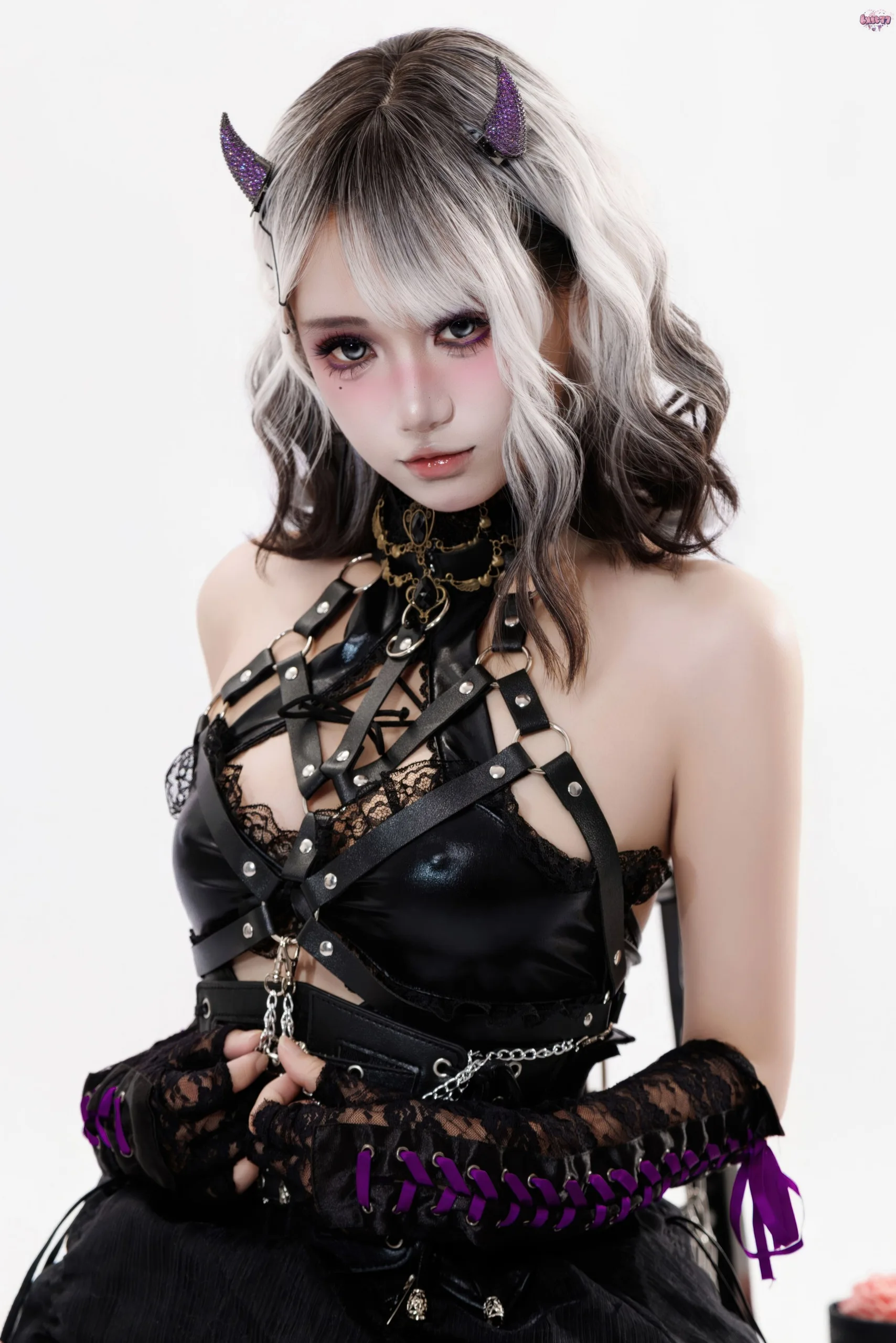 柒柒要乖哦 - 魔女盛宴 - 第 34 张高清写真大赏