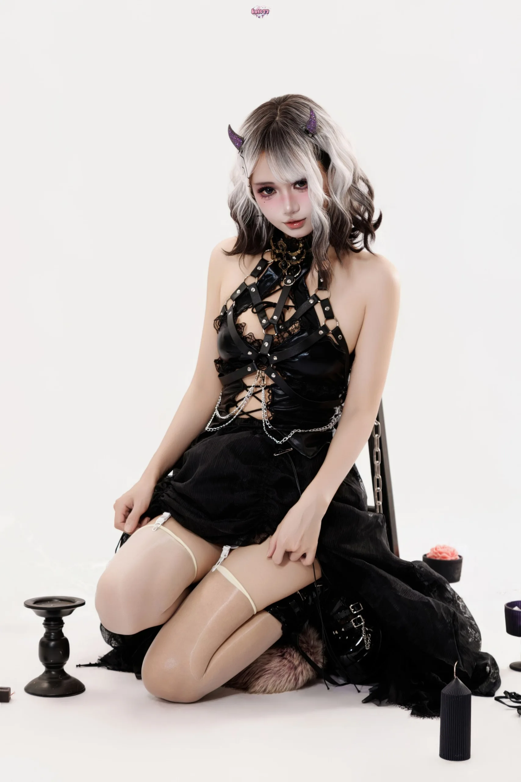 柒柒要乖哦 - 魔女盛宴 - 第 65 张高清写真大赏