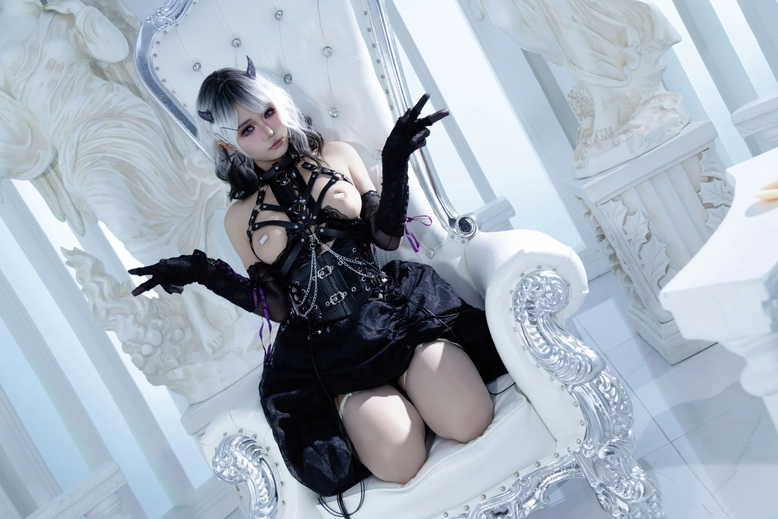 柒柒要乖哦 - 魔女盛宴 - 第 133 张高清写真大赏