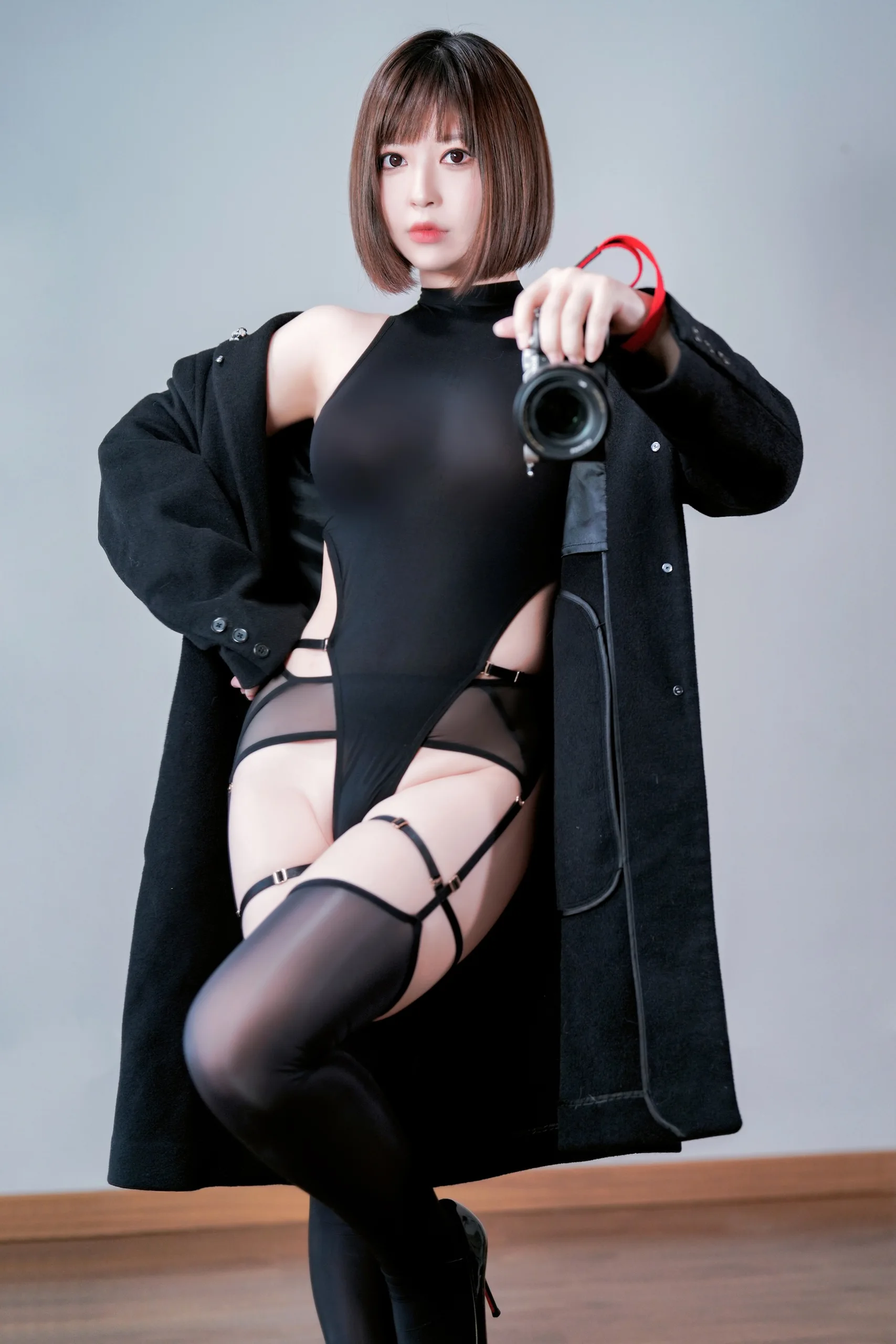 半半子 - 今日は黑 Vol.3 - 第 5 张高清写真大赏