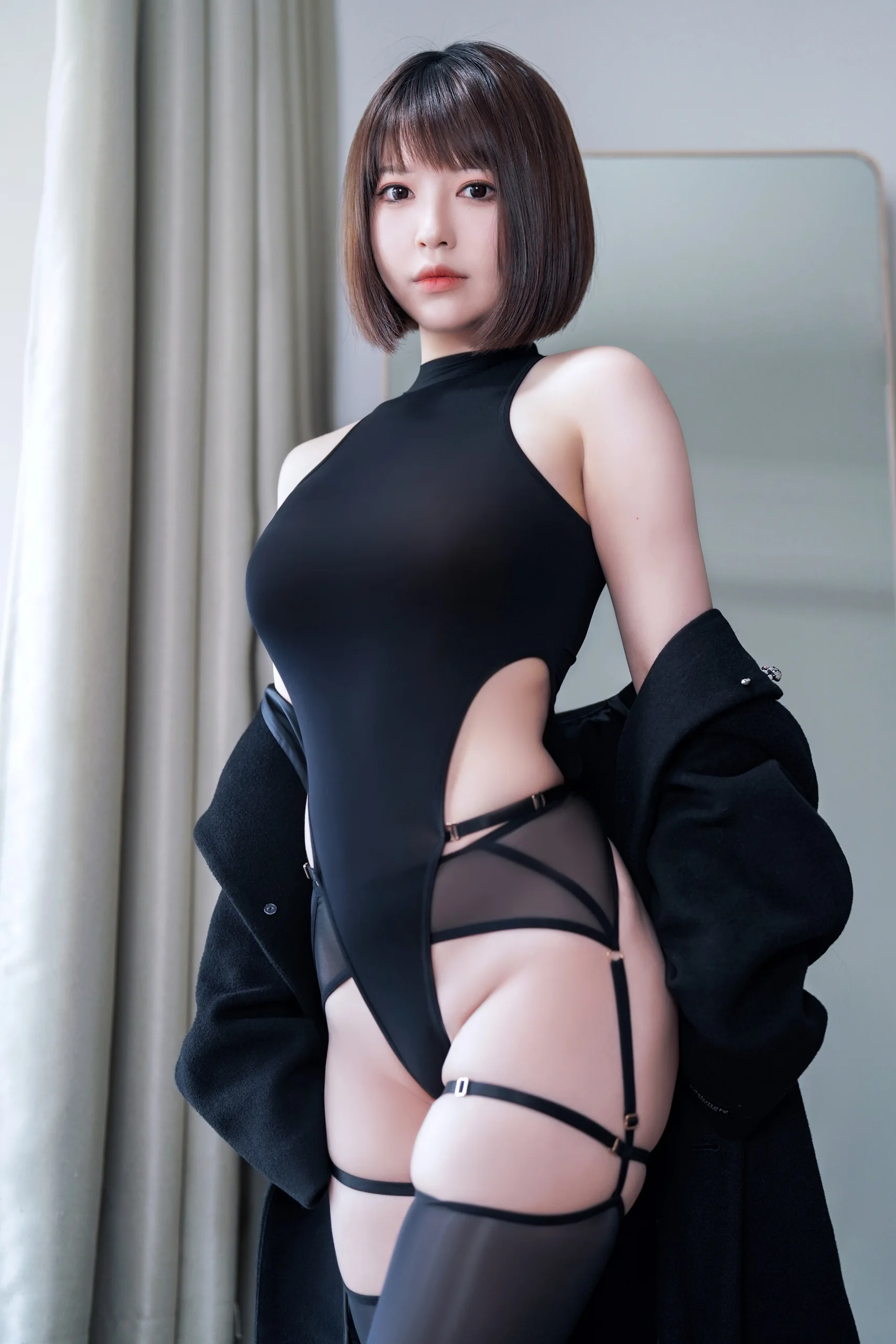 半半子 - 今日は黑 Vol.3 - 第 7 张高清写真大赏