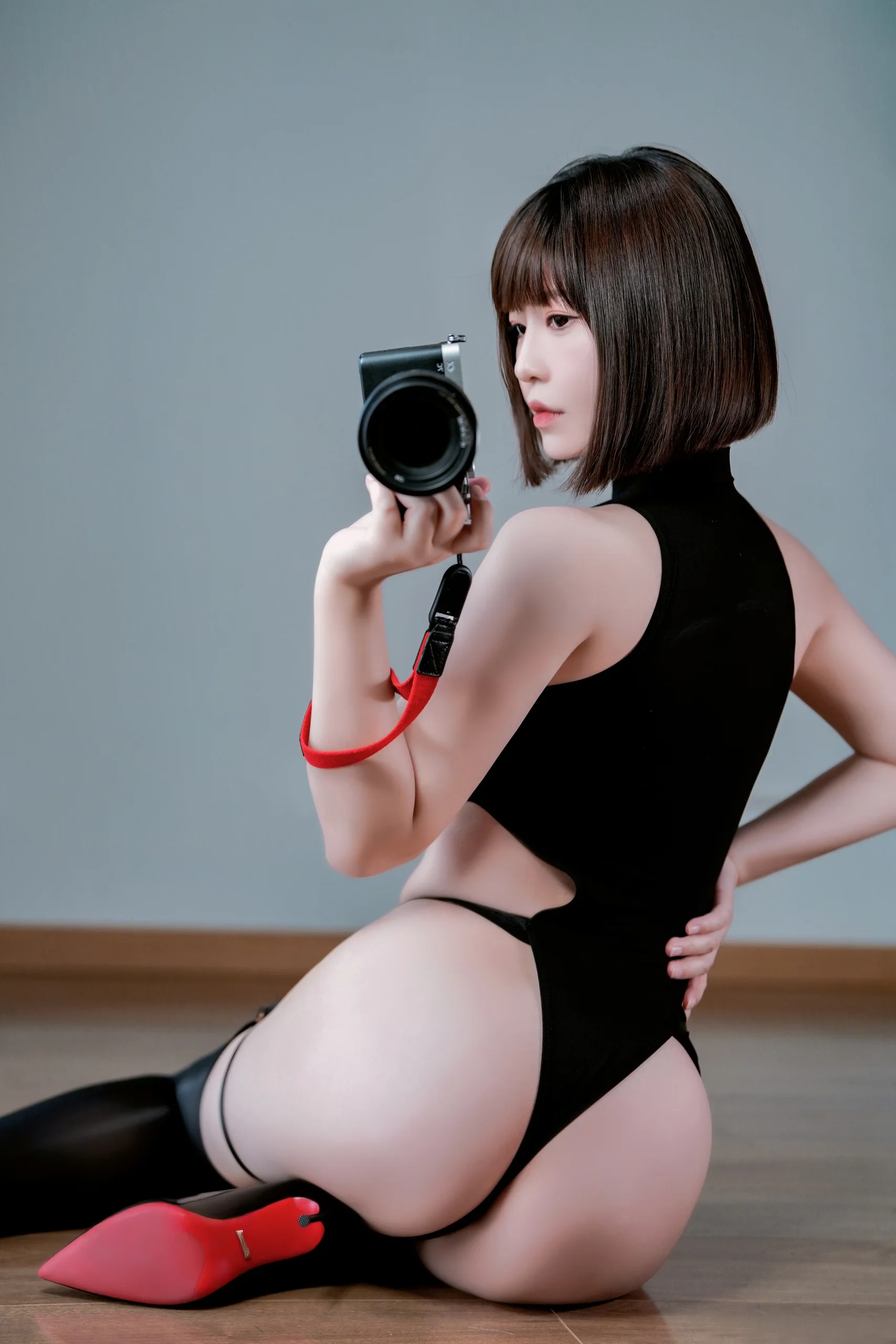 半半子 - 今日は黑 Vol.3 - 第 17 张高清写真大赏