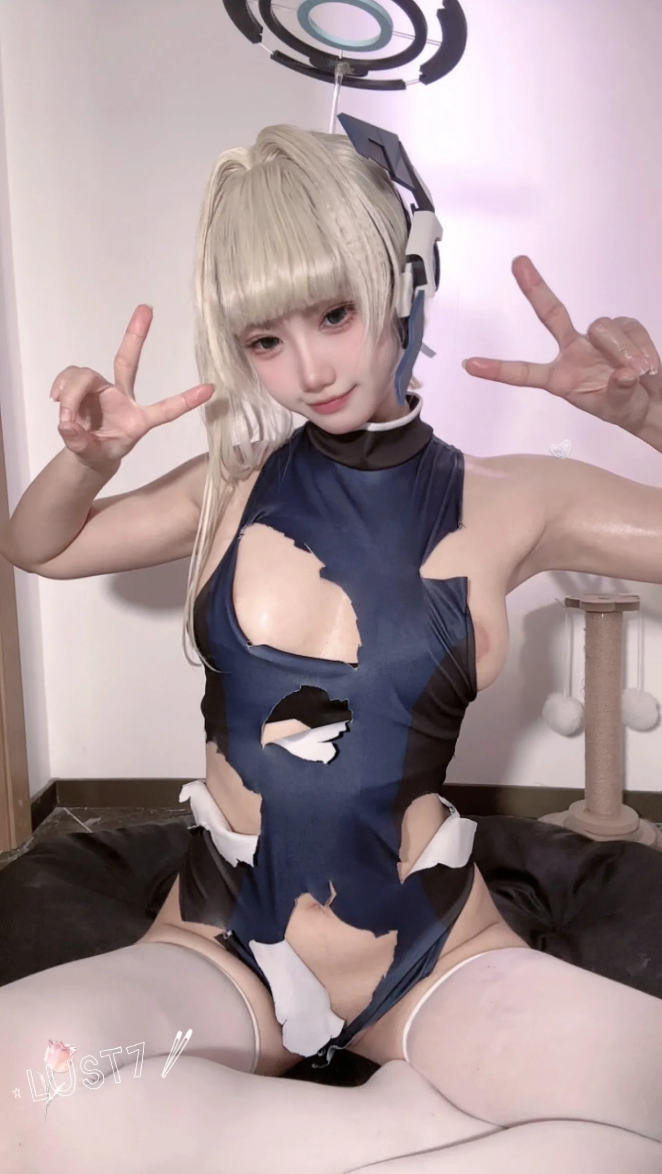 柒柒要乖哦 - 小时竞泳自拍 - 第 17 张高清写真大赏