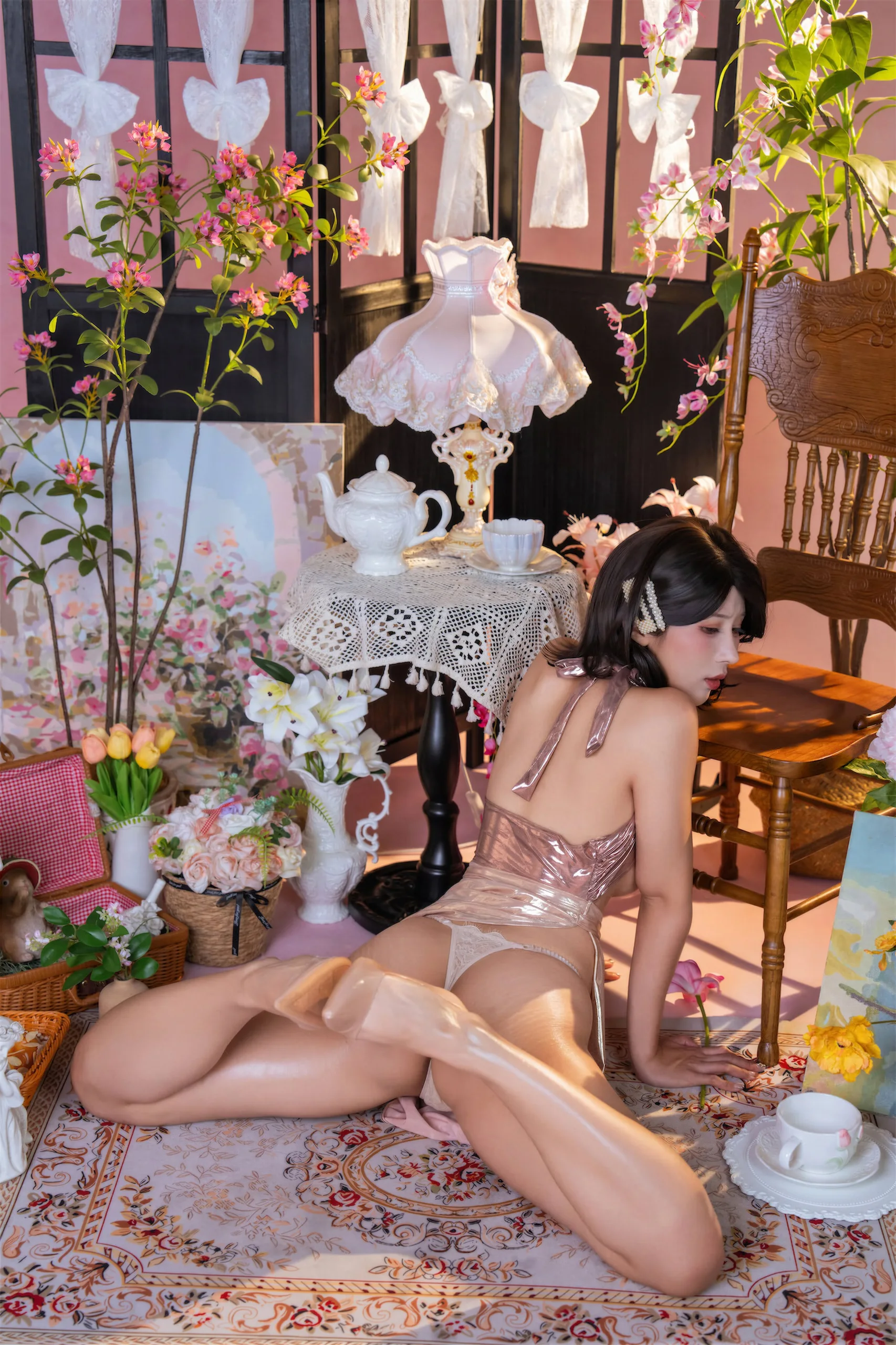 云溪溪 - 奶桃桃 花酿 - 第 37 张高清写真大赏