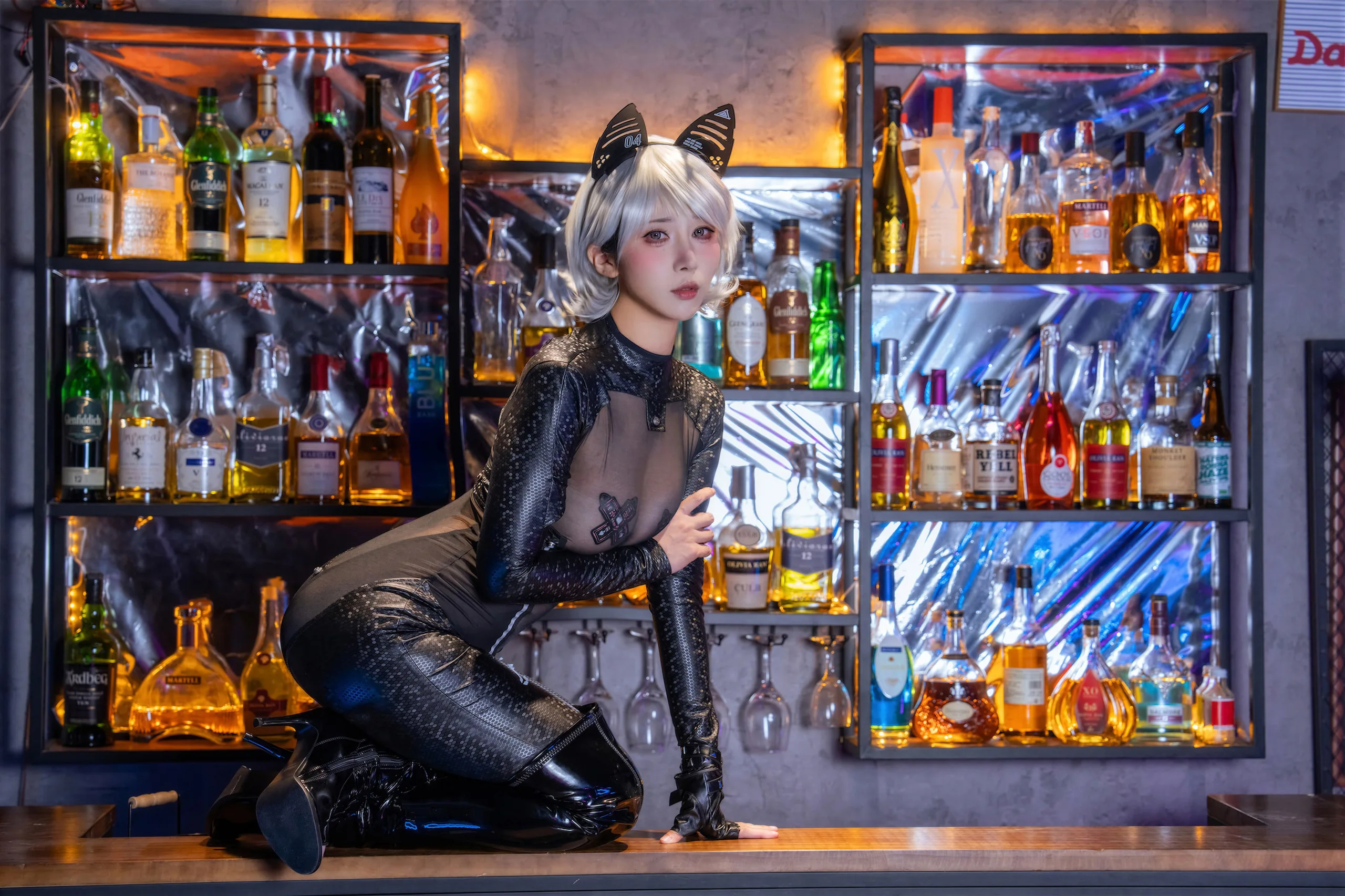 云溪溪 - 奶桃 猫影 - 第 40 张高清写真大赏