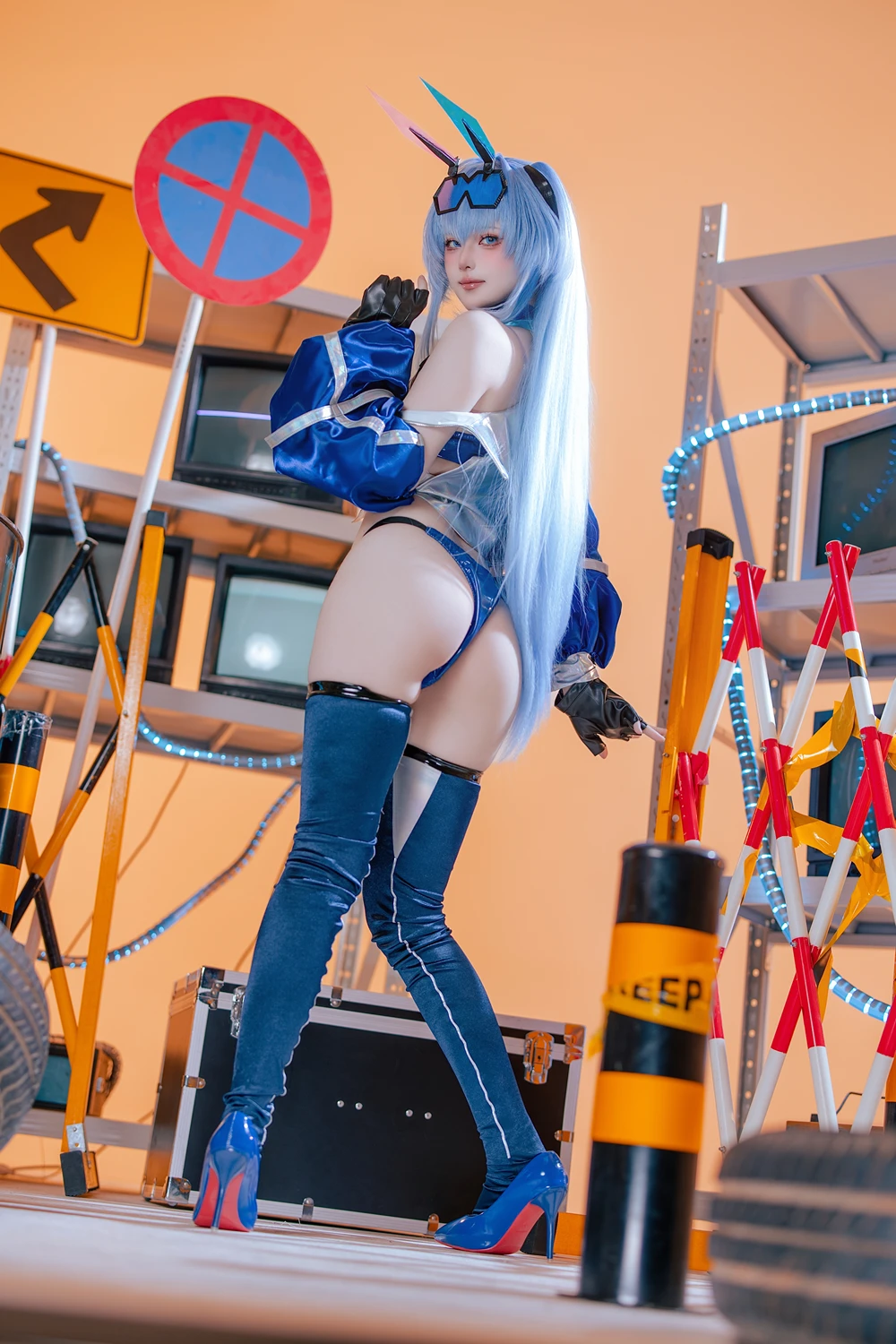 屿鱼 – 碧蓝航线 花园赛车服 - 第 14 张