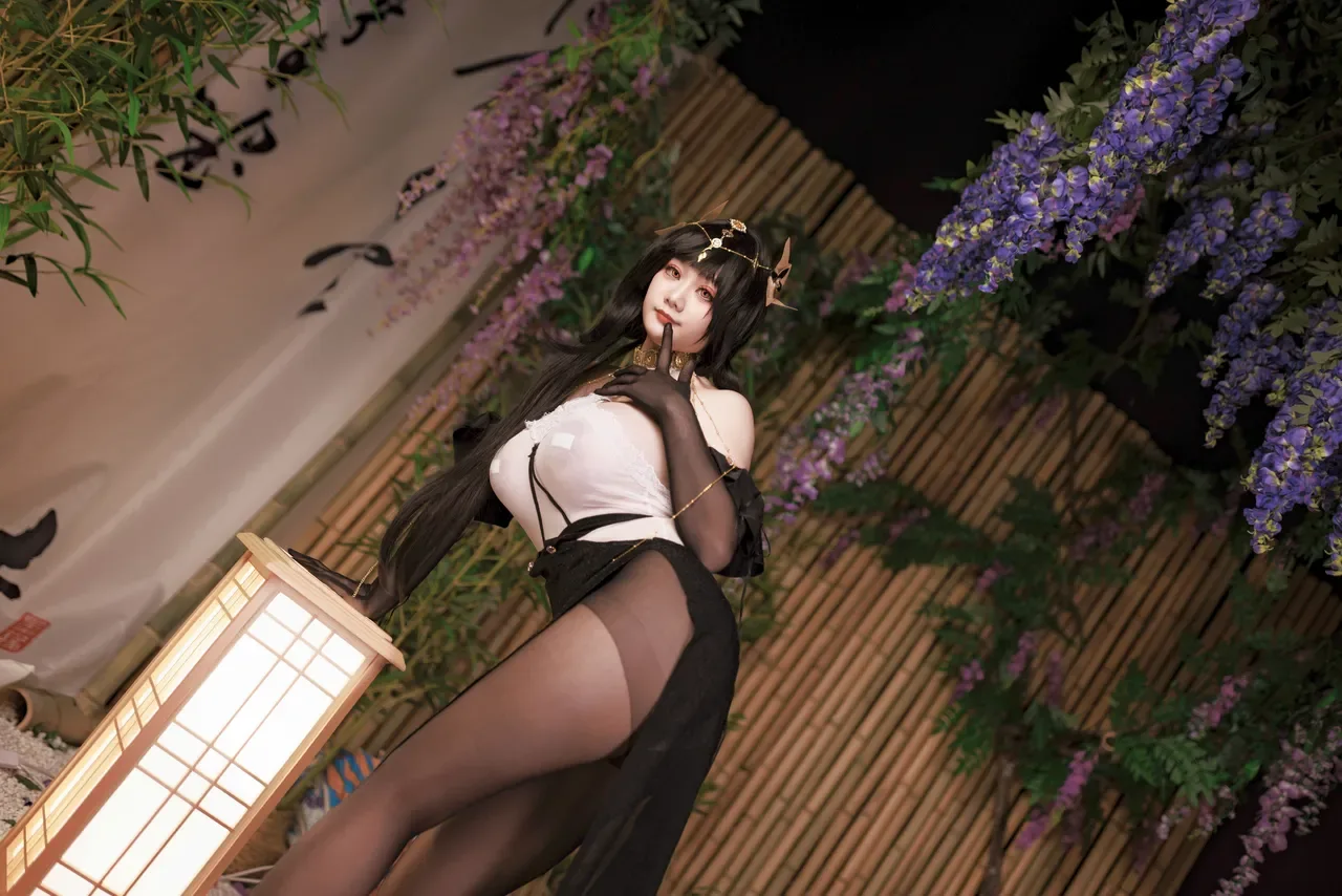 阿雪雪_yuki - 碧蓝航线 镇海 旗袍 86P - 第 44 张写真