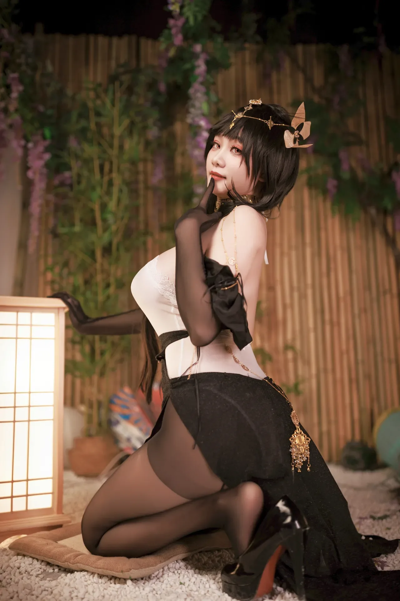 阿雪雪_yuki - 碧蓝航线 镇海 旗袍 86P - 第 49 张写真