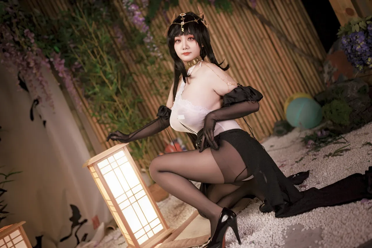阿雪雪_yuki - 碧蓝航线 镇海 旗袍 86P - 第 50 张写真