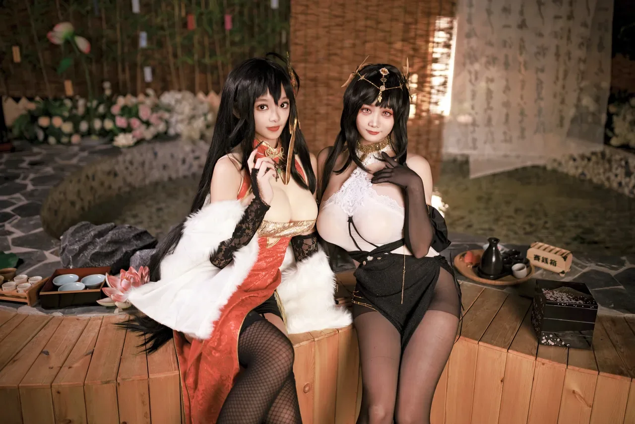 阿雪雪_yuki - 碧蓝航线 镇海 旗袍 86P - 第 51 张写真
