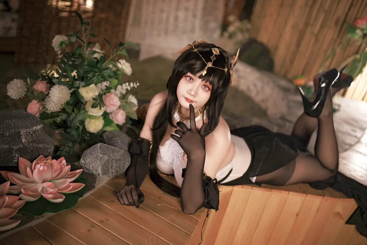 阿雪雪_yuki - 碧蓝航线 镇海 旗袍 86P - 第 53 张写真
