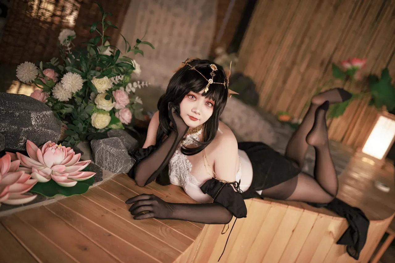 阿雪雪_yuki - 碧蓝航线 镇海 旗袍 86P - 第 54 张写真