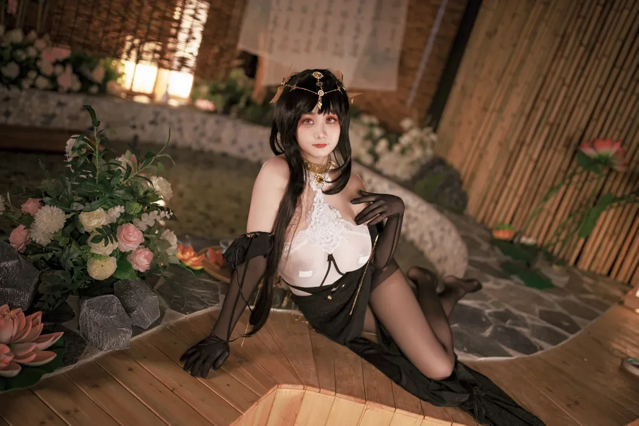 阿雪雪_yuki - 碧蓝航线 镇海 旗袍 86P - 第 55 张写真