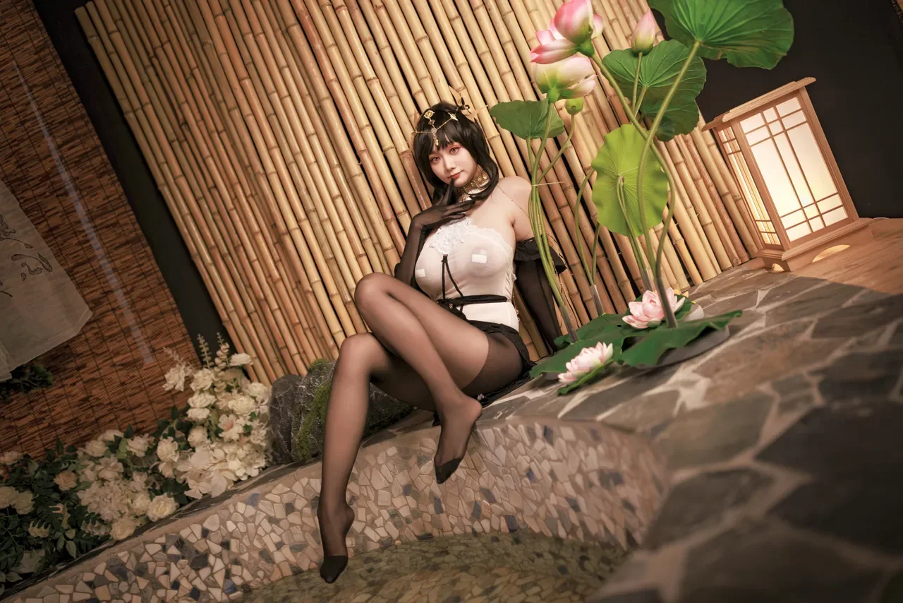 阿雪雪_yuki - 碧蓝航线 镇海 旗袍 86P - 第 59 张写真