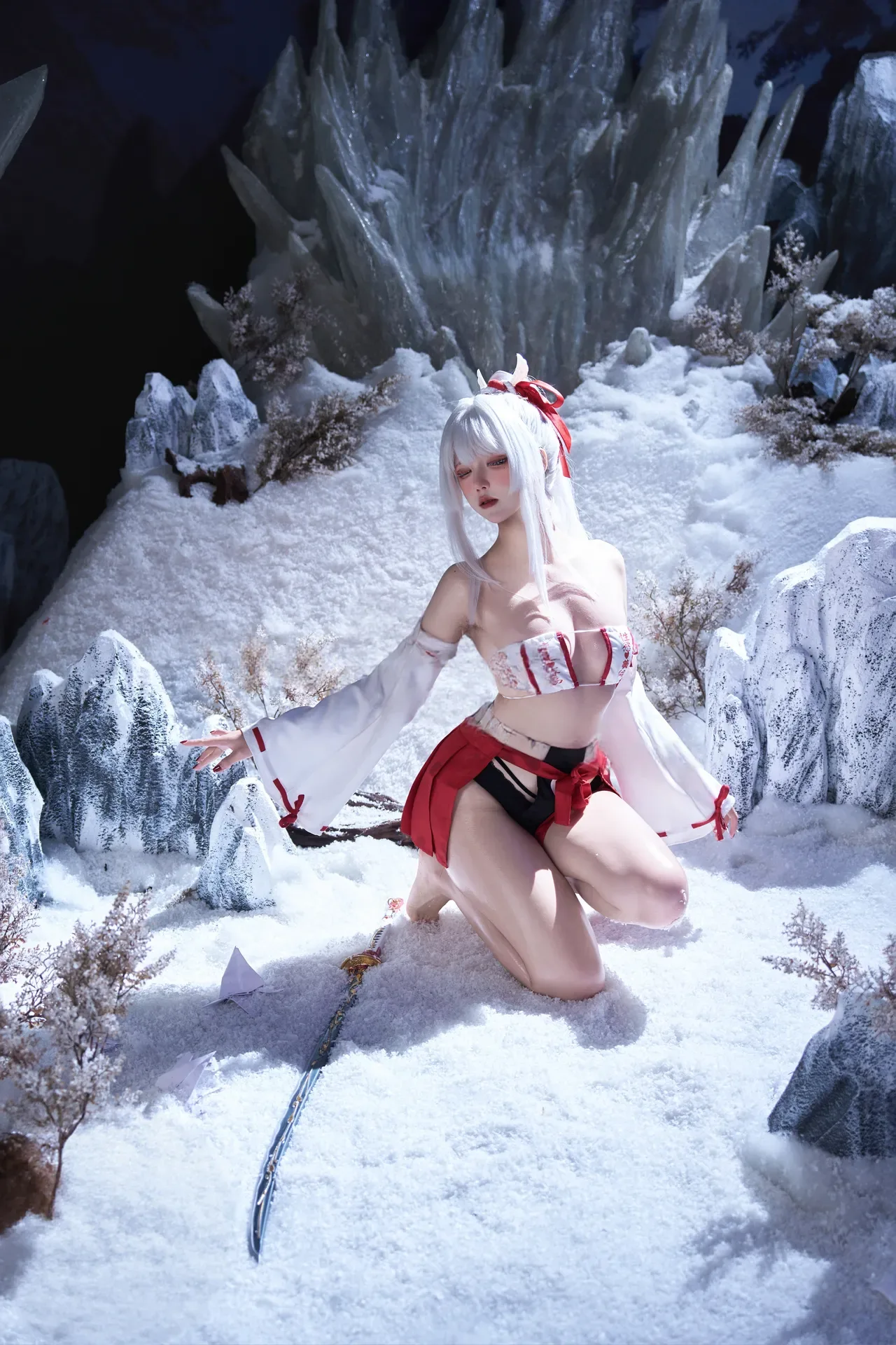 阿薰kaOri - 鸣潮 绯雪 190P - 第 1 张写真