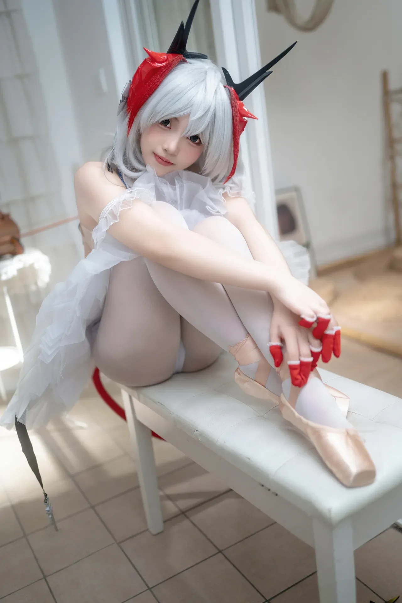 Bangni邦尼 - 明日方舟 W 芭蕾舞者 117P - 第 24 张写真