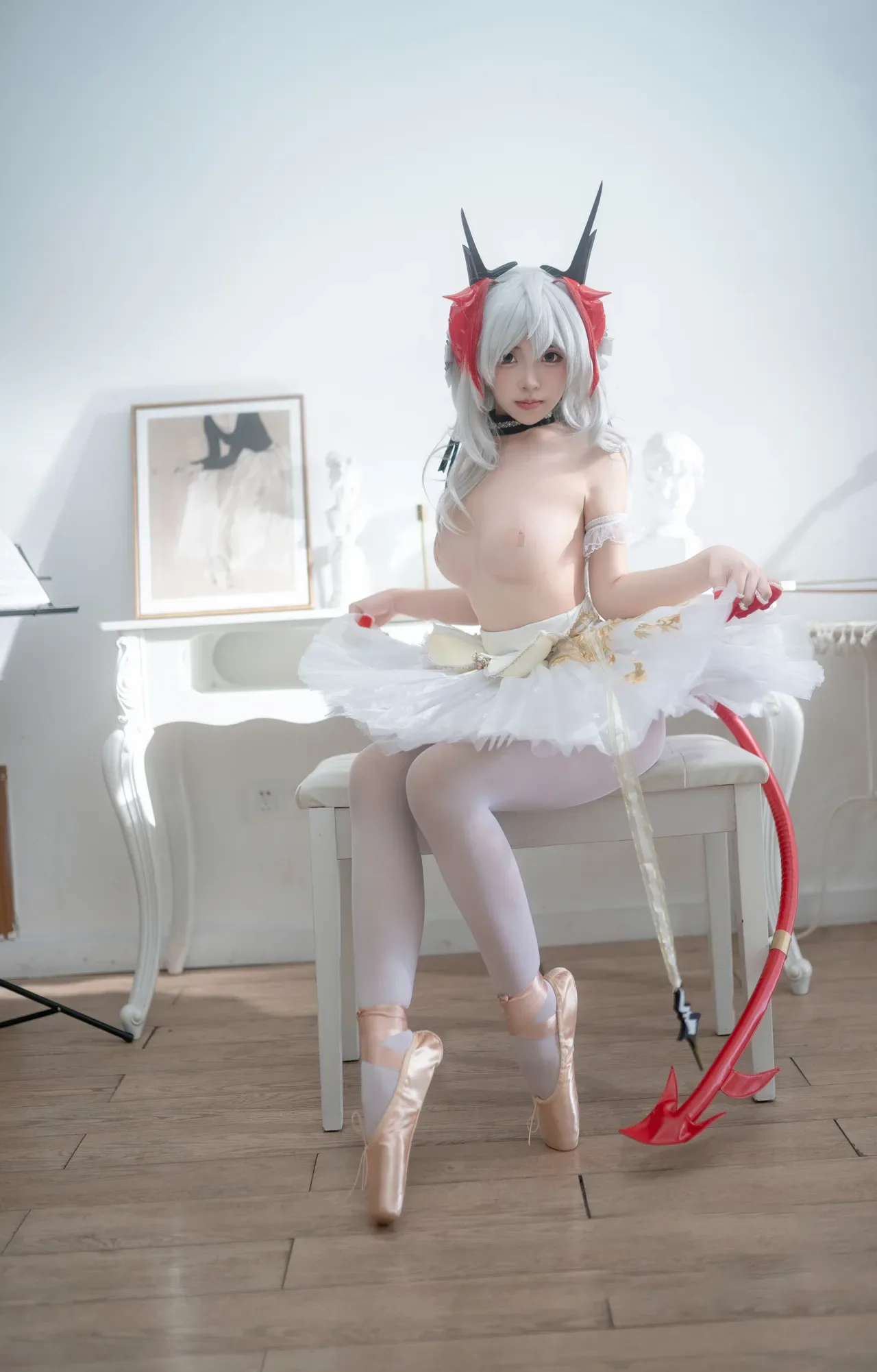 Bangni邦尼 - 明日方舟 W 芭蕾舞者 117P - 第 38 张写真