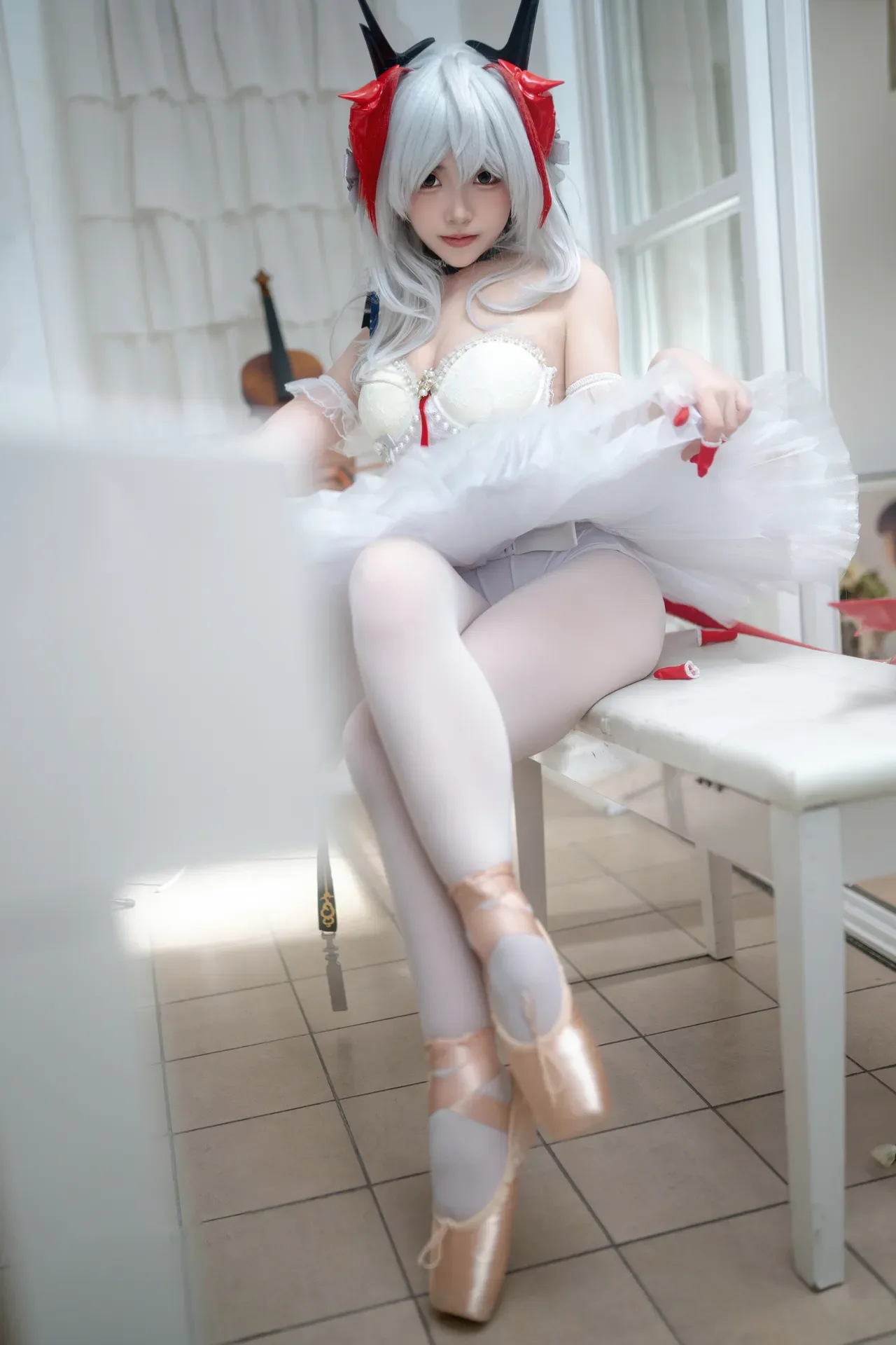 Bangni邦尼 - 明日方舟 W 芭蕾舞者 117P - 第 55 张写真