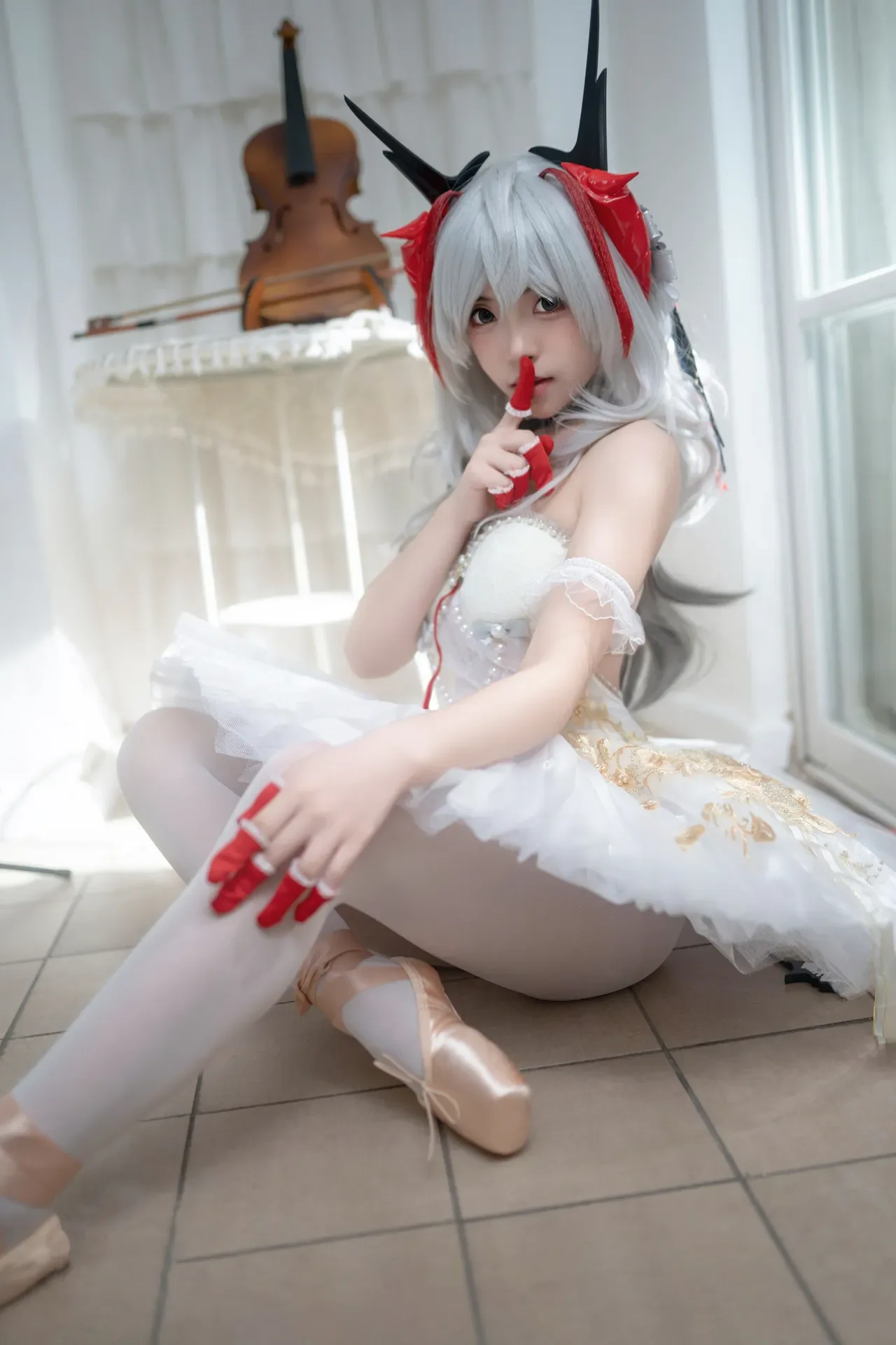 Bangni邦尼 - 明日方舟 W 芭蕾舞者 117P - 第 59 张写真