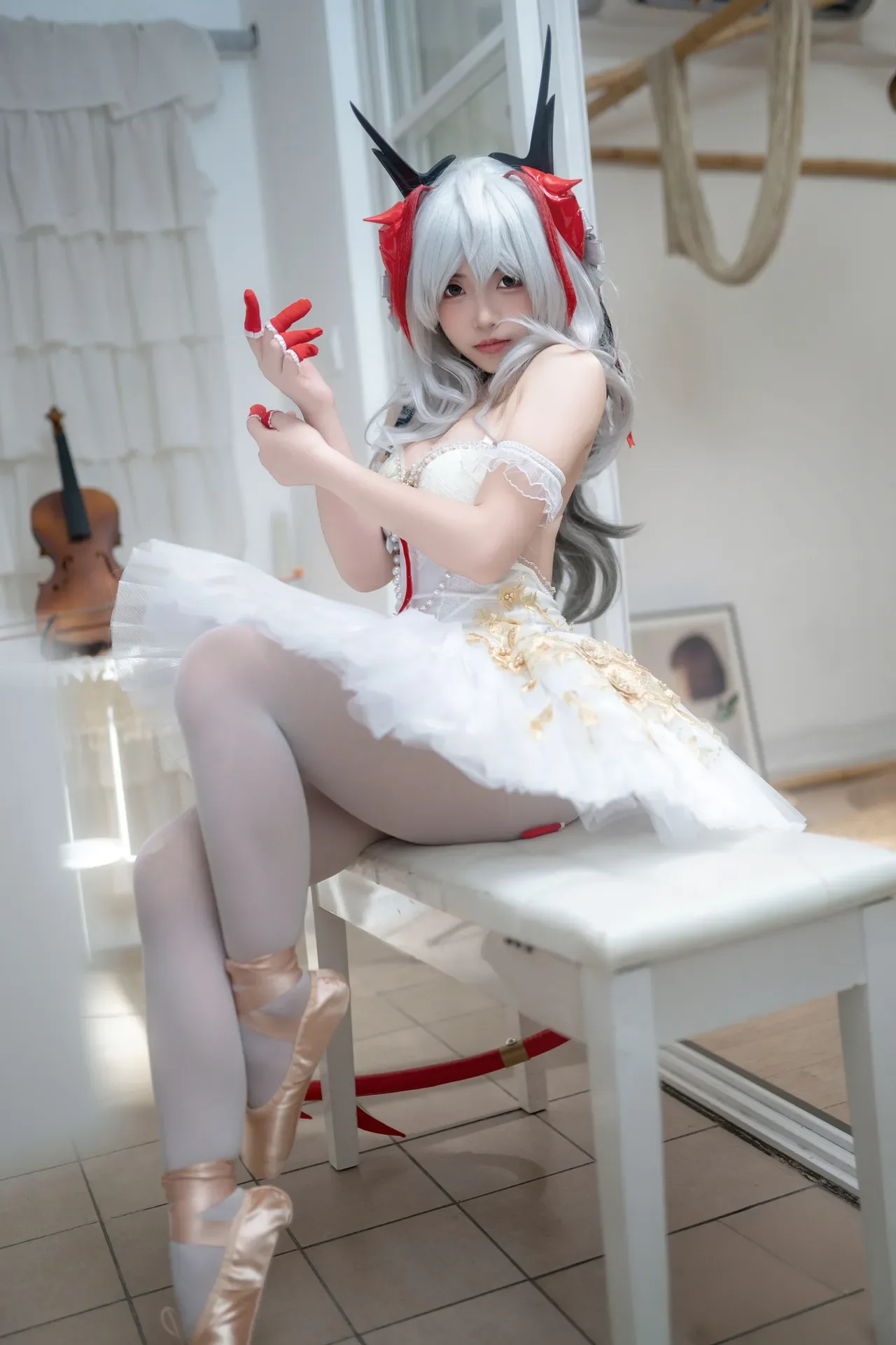 Bangni邦尼 - 明日方舟 W 芭蕾舞者 117P - 第 80 张写真