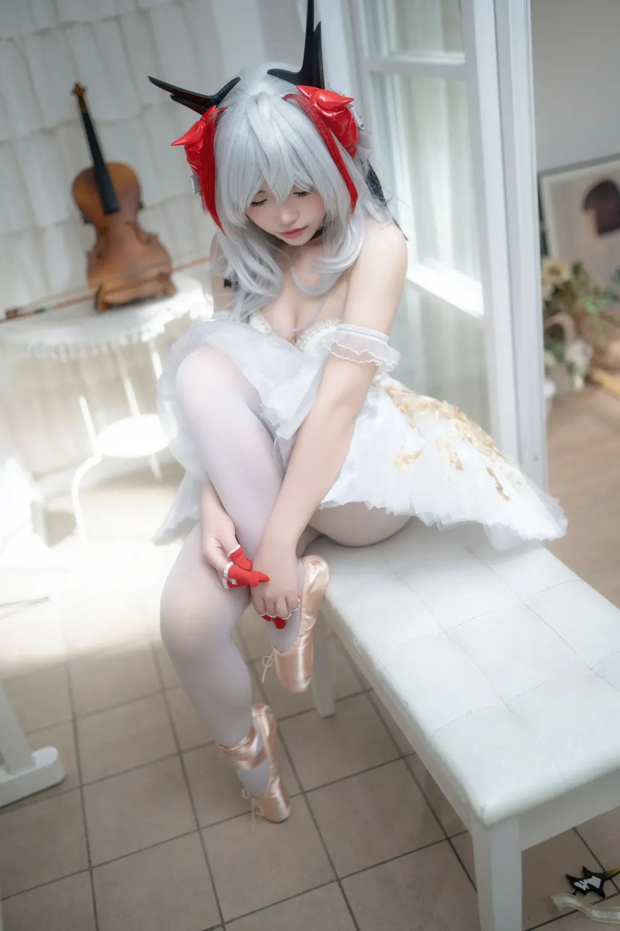 Bangni邦尼 - 明日方舟 W 芭蕾舞者 117P - 第 82 张写真