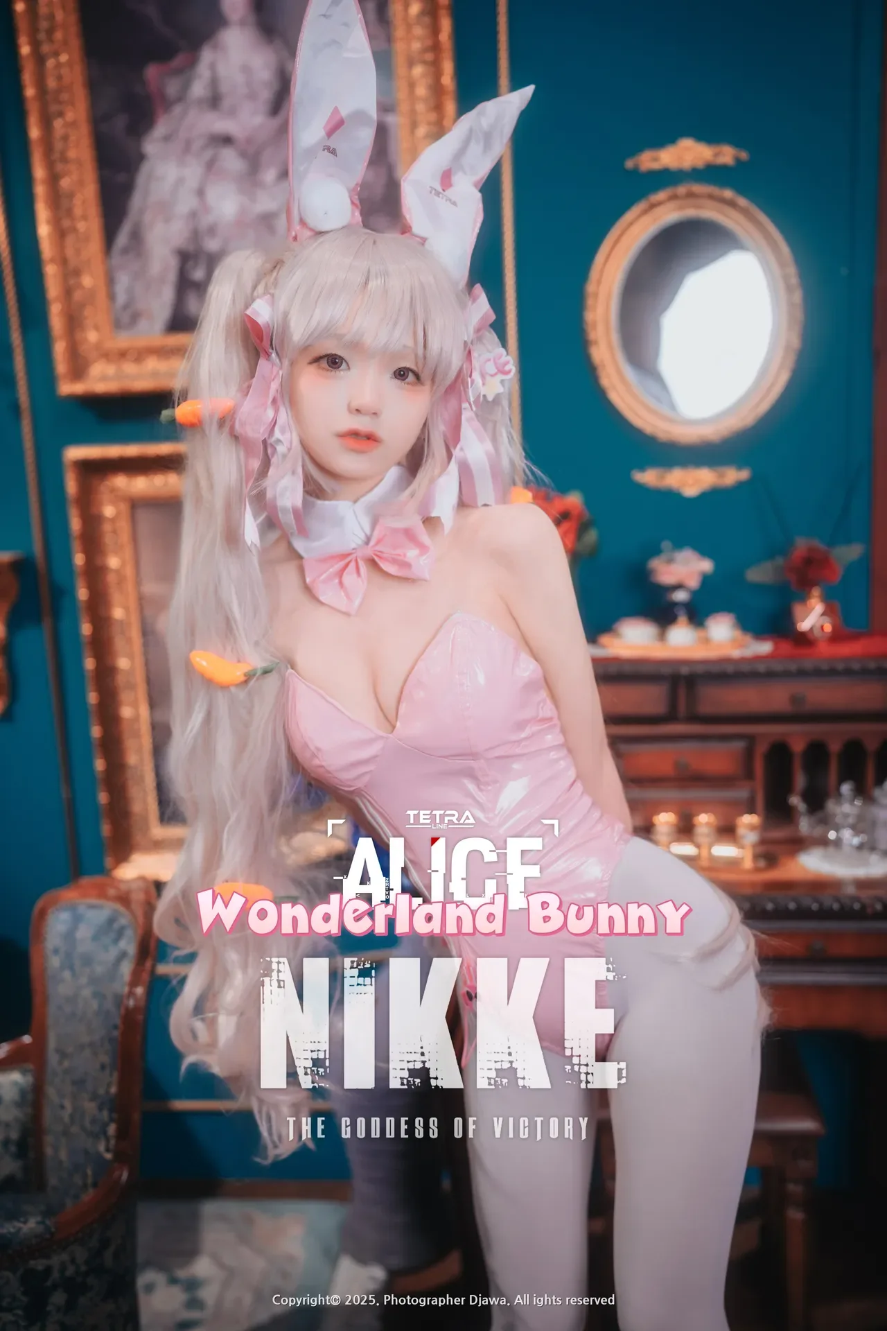 DJAWA Photo - Jeong Jenny - Alice Wonderland Bunny 82P - 第 1 张写真