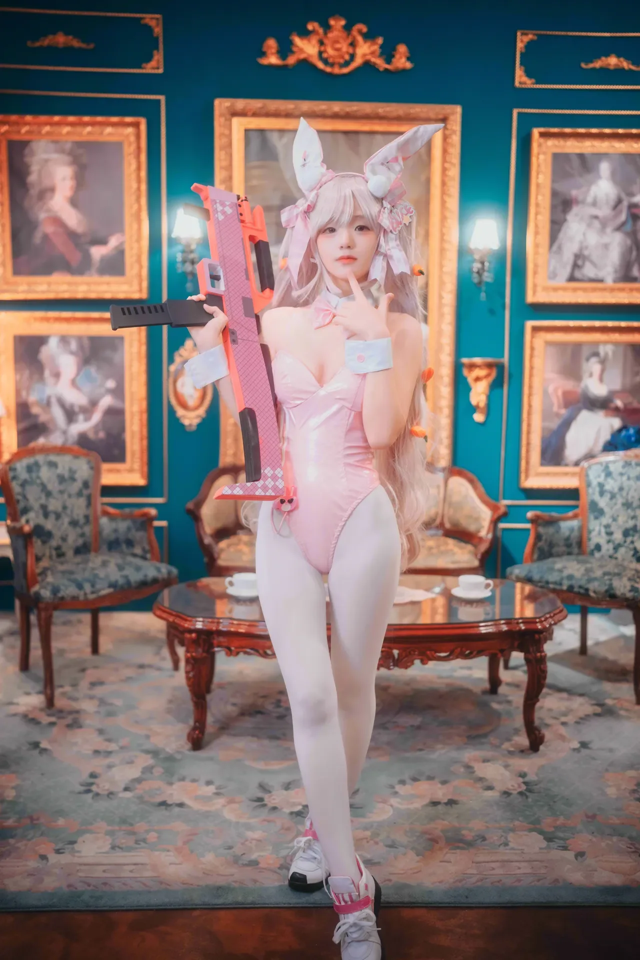 DJAWA Photo - Jeong Jenny - Alice Wonderland Bunny 82P - 第 3 张写真