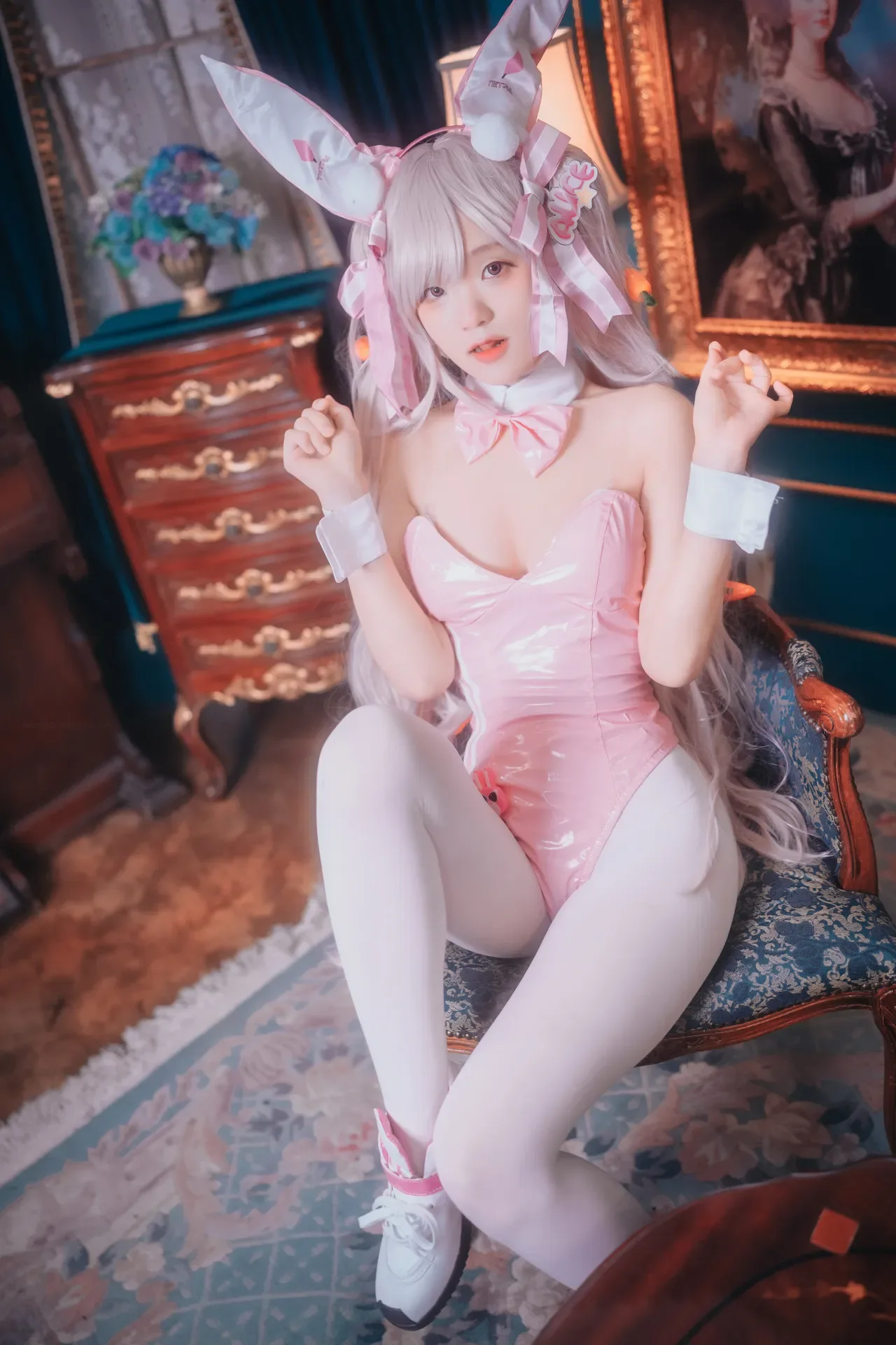 DJAWA Photo - Jeong Jenny - Alice Wonderland Bunny 82P - 第 18 张写真