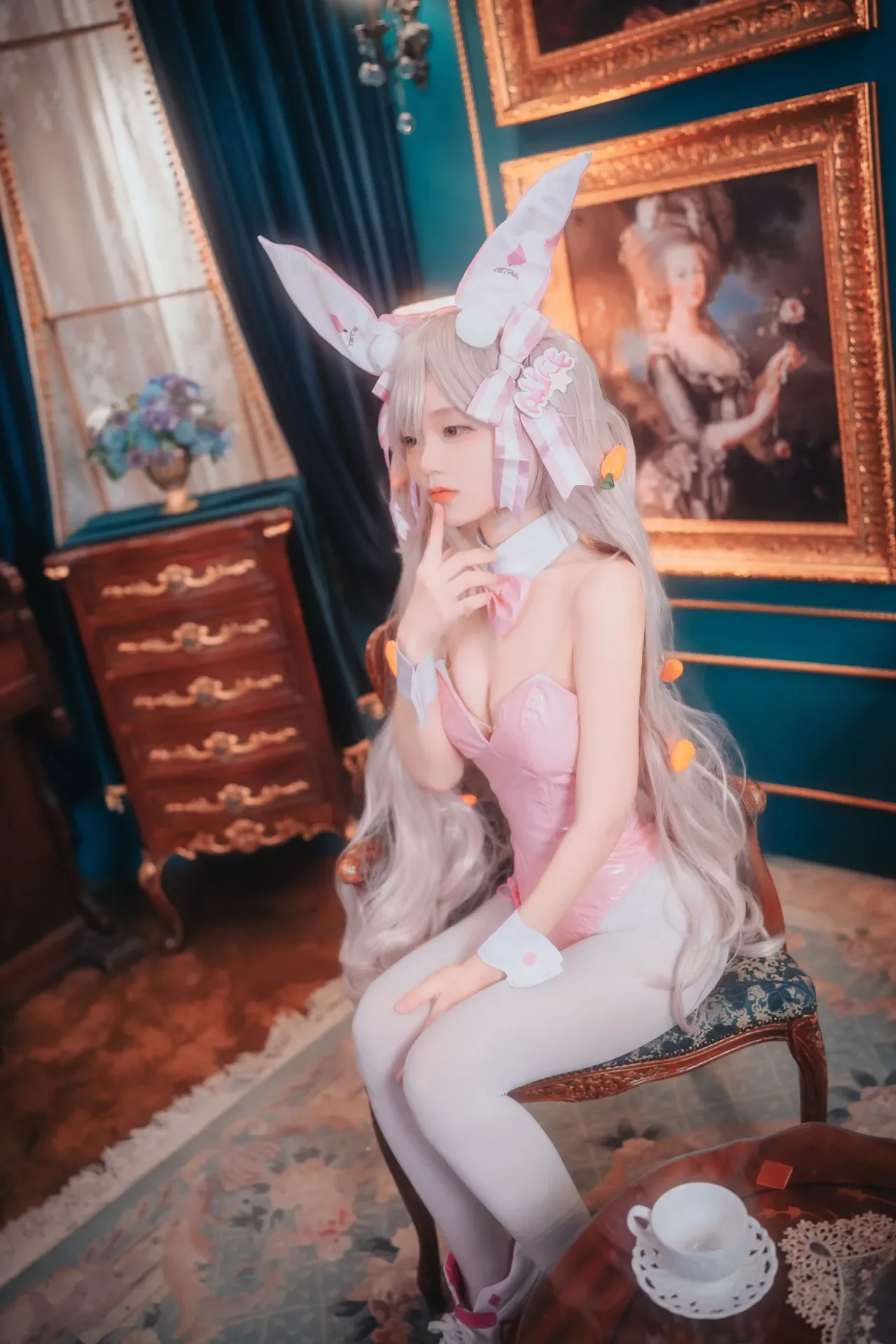 DJAWA Photo - Jeong Jenny - Alice Wonderland Bunny 82P - 第 28 张写真