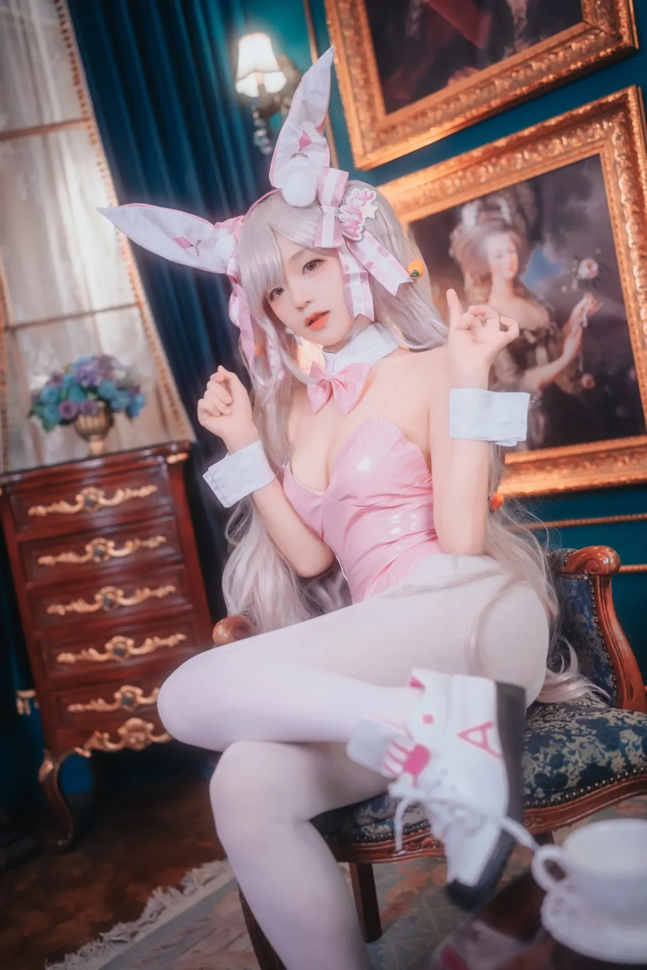 DJAWA Photo - Jeong Jenny - Alice Wonderland Bunny 82P - 第 29 张写真