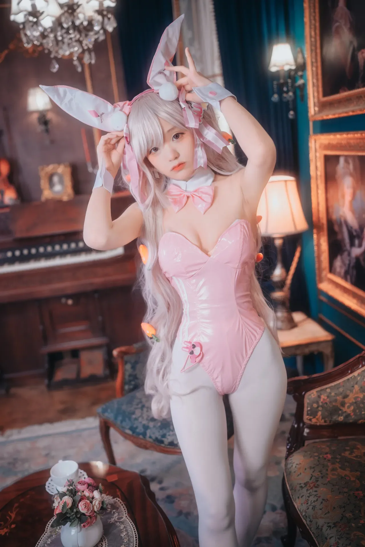 DJAWA Photo - Jeong Jenny - Alice Wonderland Bunny 82P - 第 37 张写真