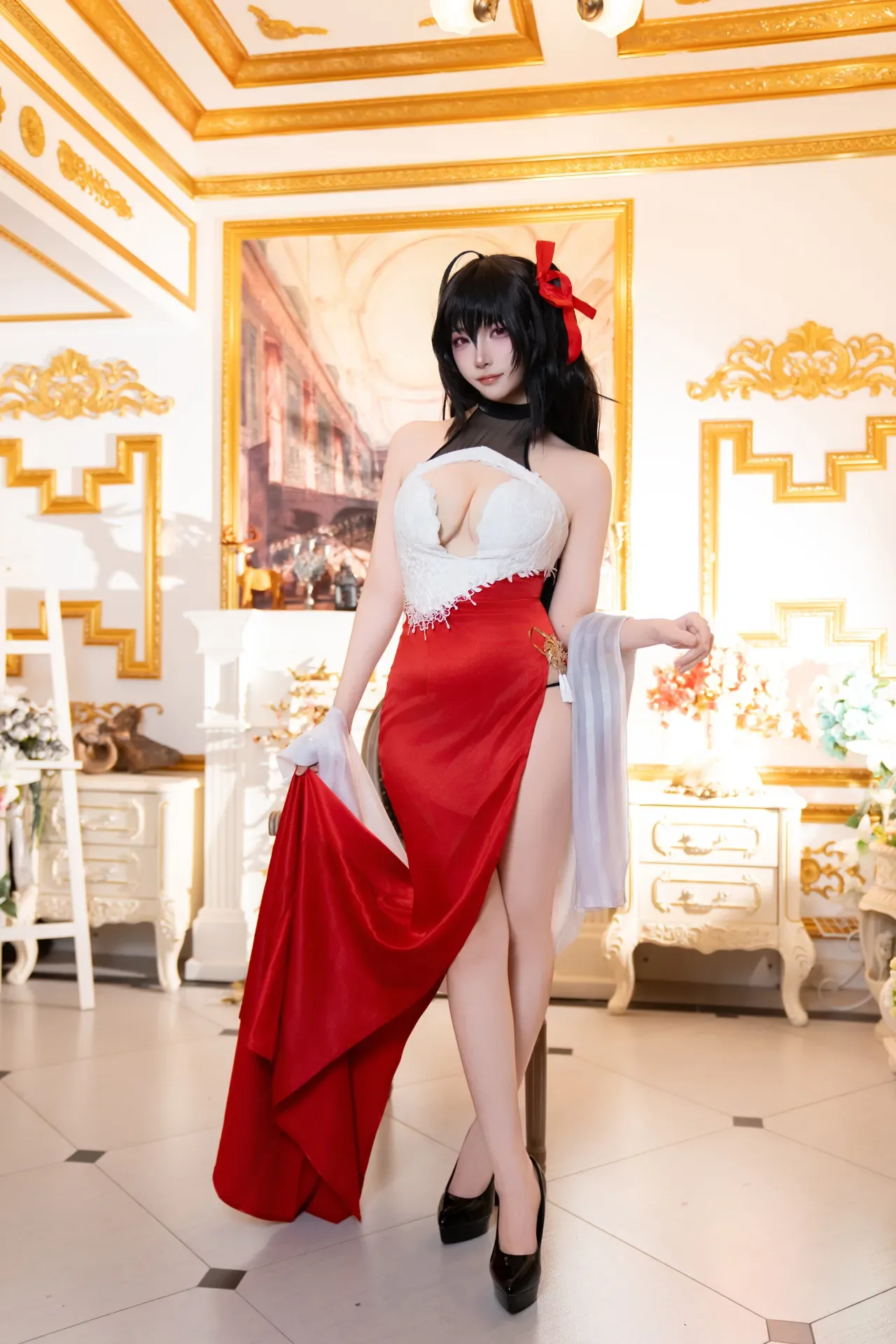 二佐Nisa - 碧蓝航线 大凤 誓约礼服 37P - 第 2 张写真