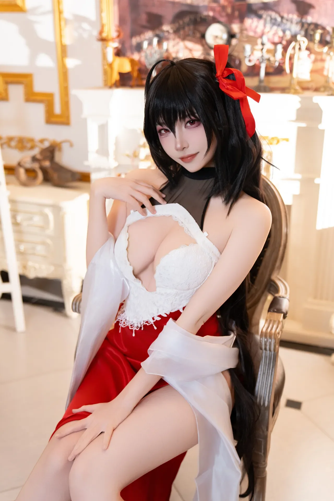 二佐Nisa - 碧蓝航线 大凤 誓约礼服 37P - 第 11 张写真