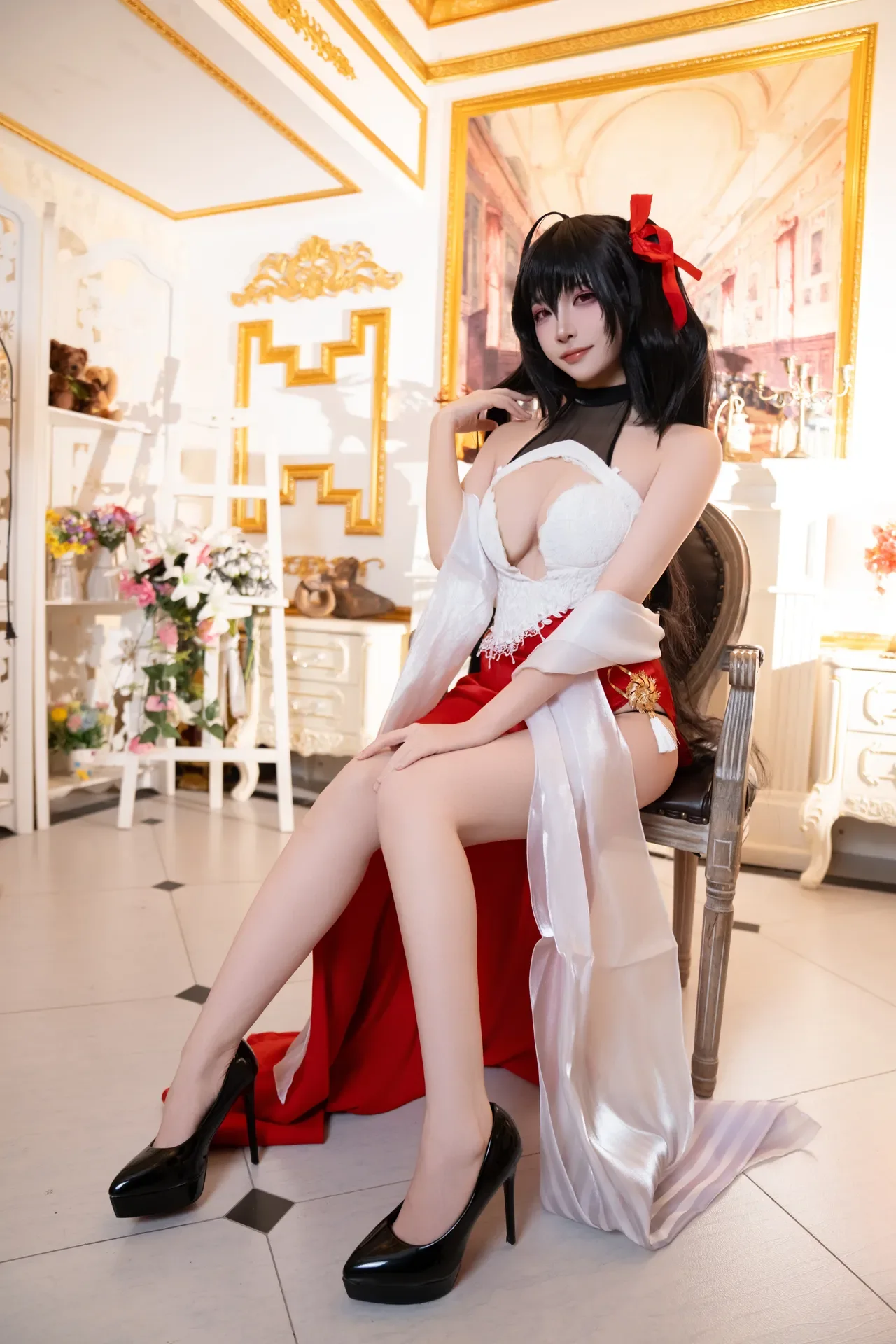 二佐Nisa - 碧蓝航线 大凤 誓约礼服 37P - 第 16 张写真