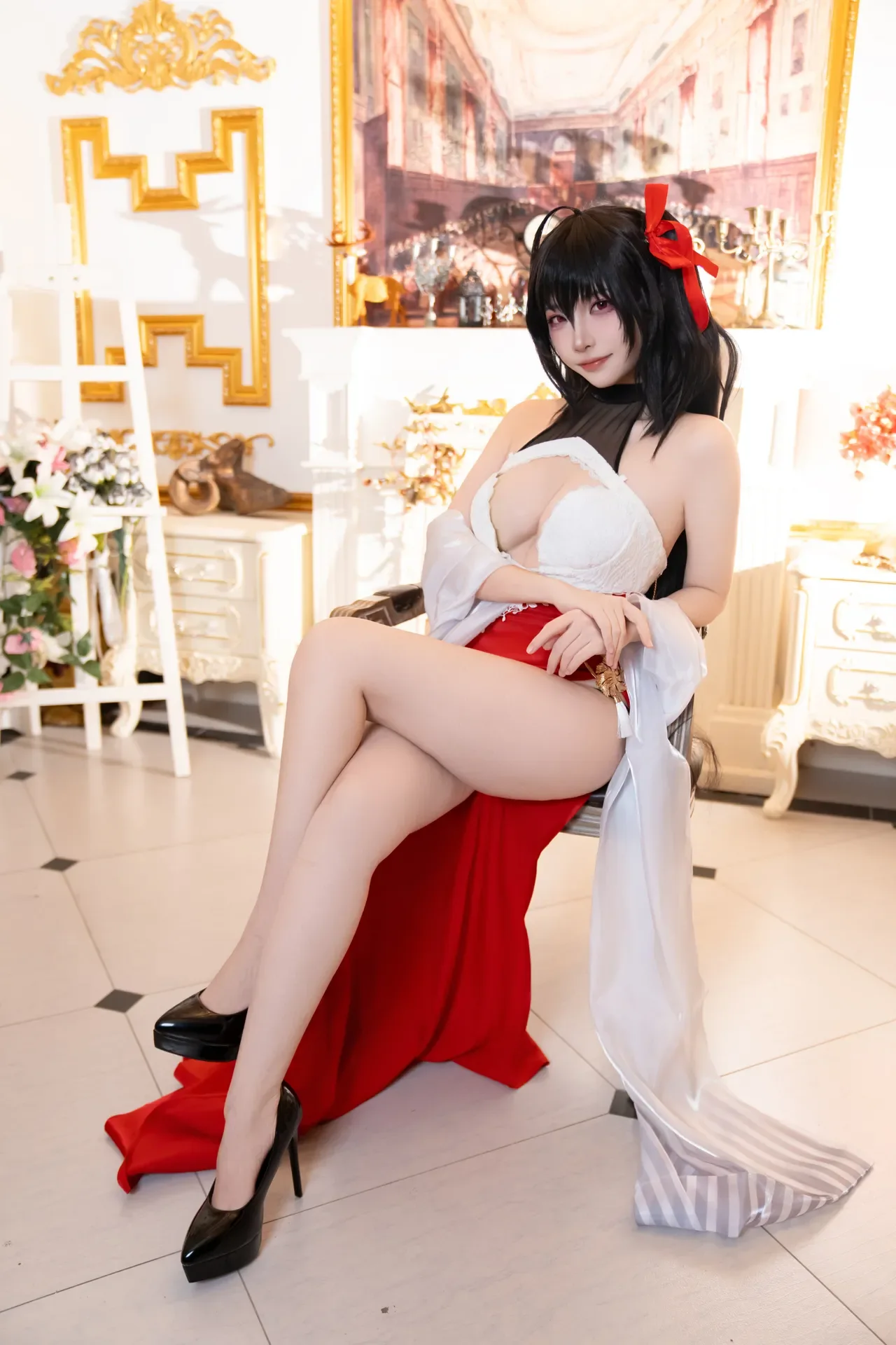 二佐Nisa - 碧蓝航线 大凤 誓约礼服 37P - 第 21 张写真