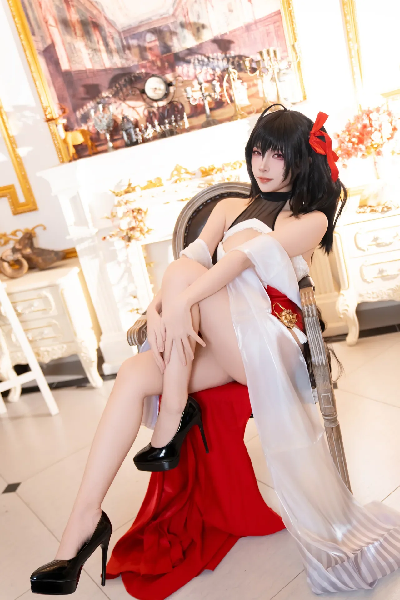二佐Nisa - 碧蓝航线 大凤 誓约礼服 37P - 第 26 张写真