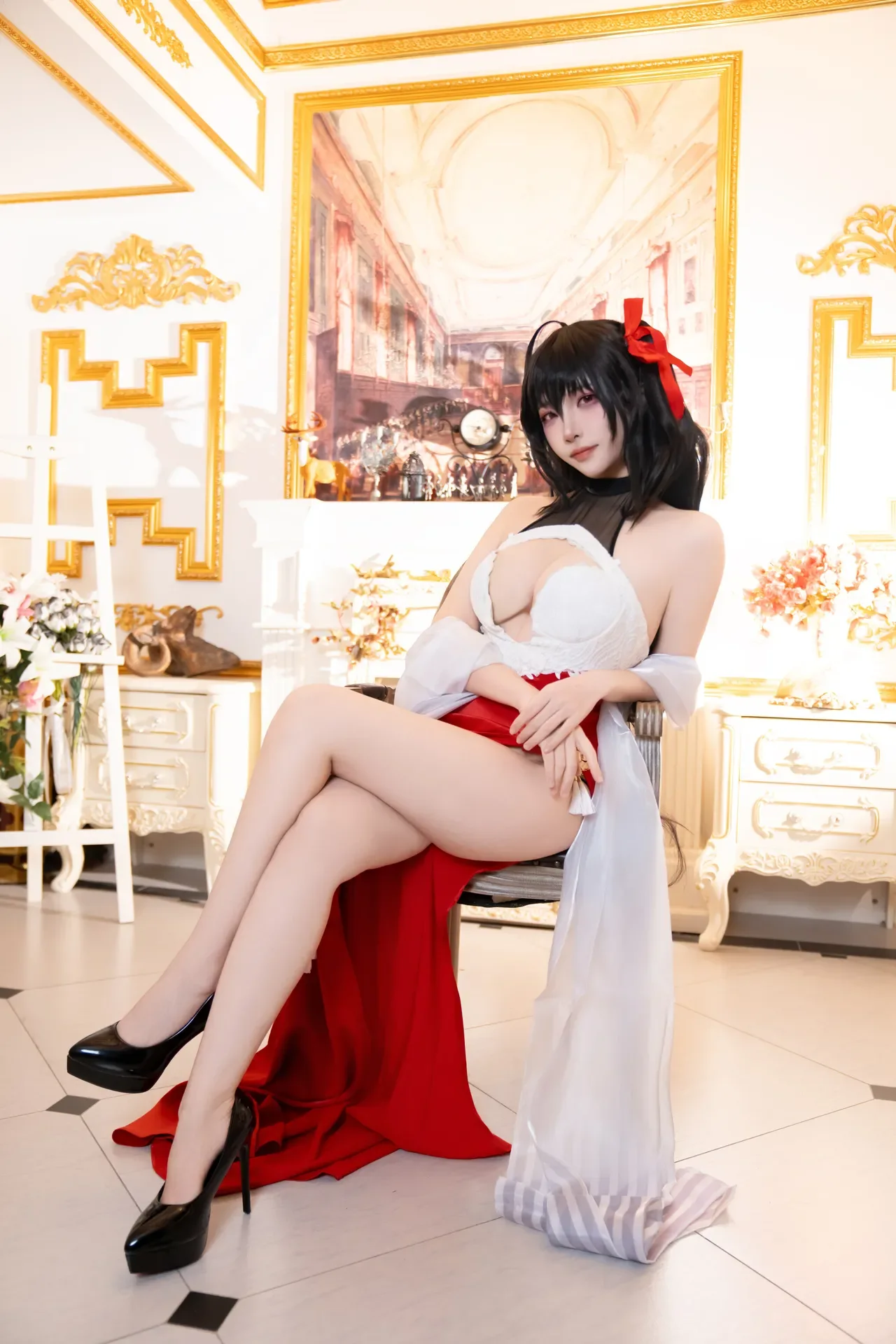 二佐Nisa - 碧蓝航线 大凤 誓约礼服 37P - 第 27 张写真