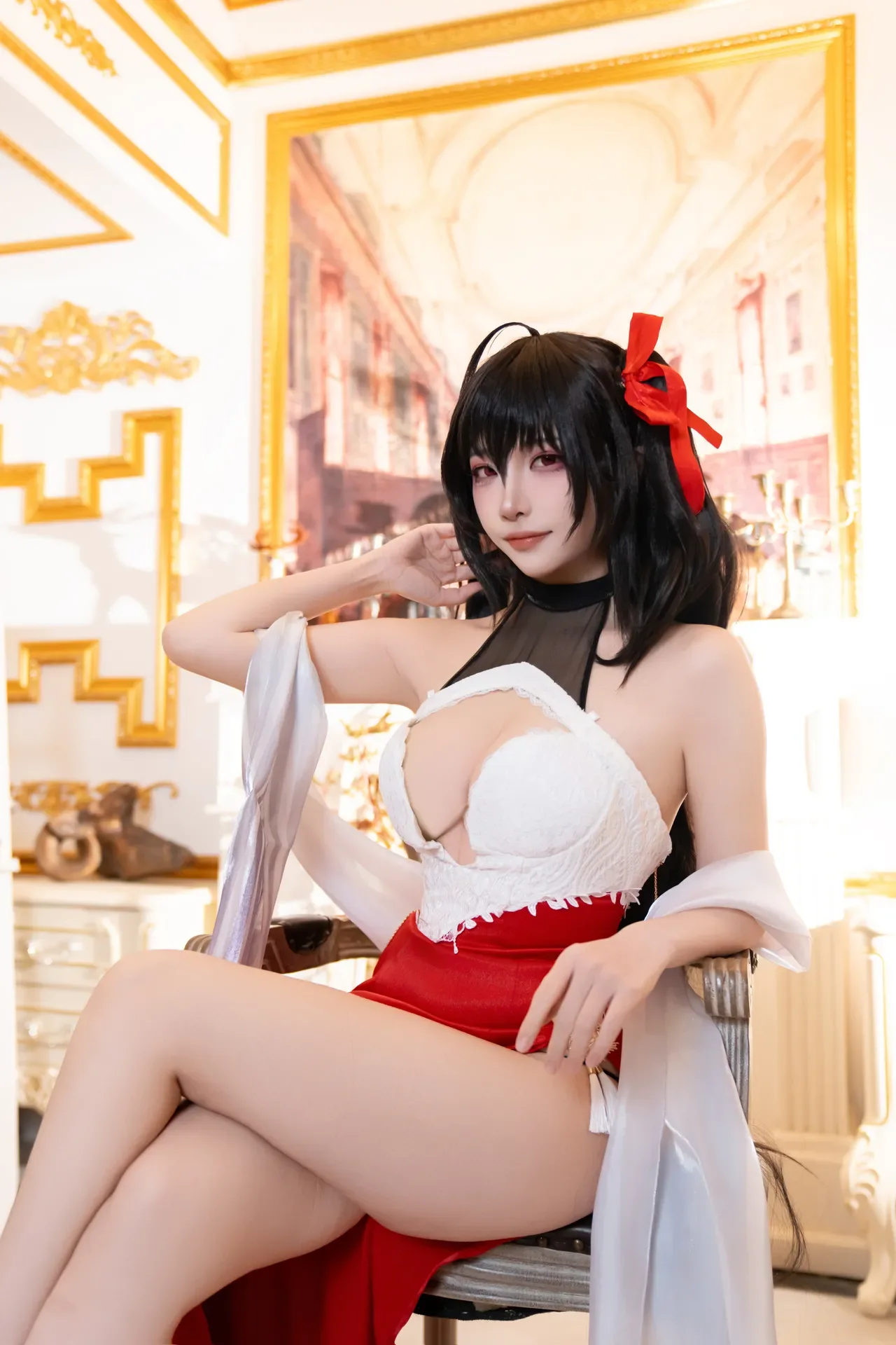 二佐Nisa - 碧蓝航线 大凤 誓约礼服 37P - 第 28 张写真